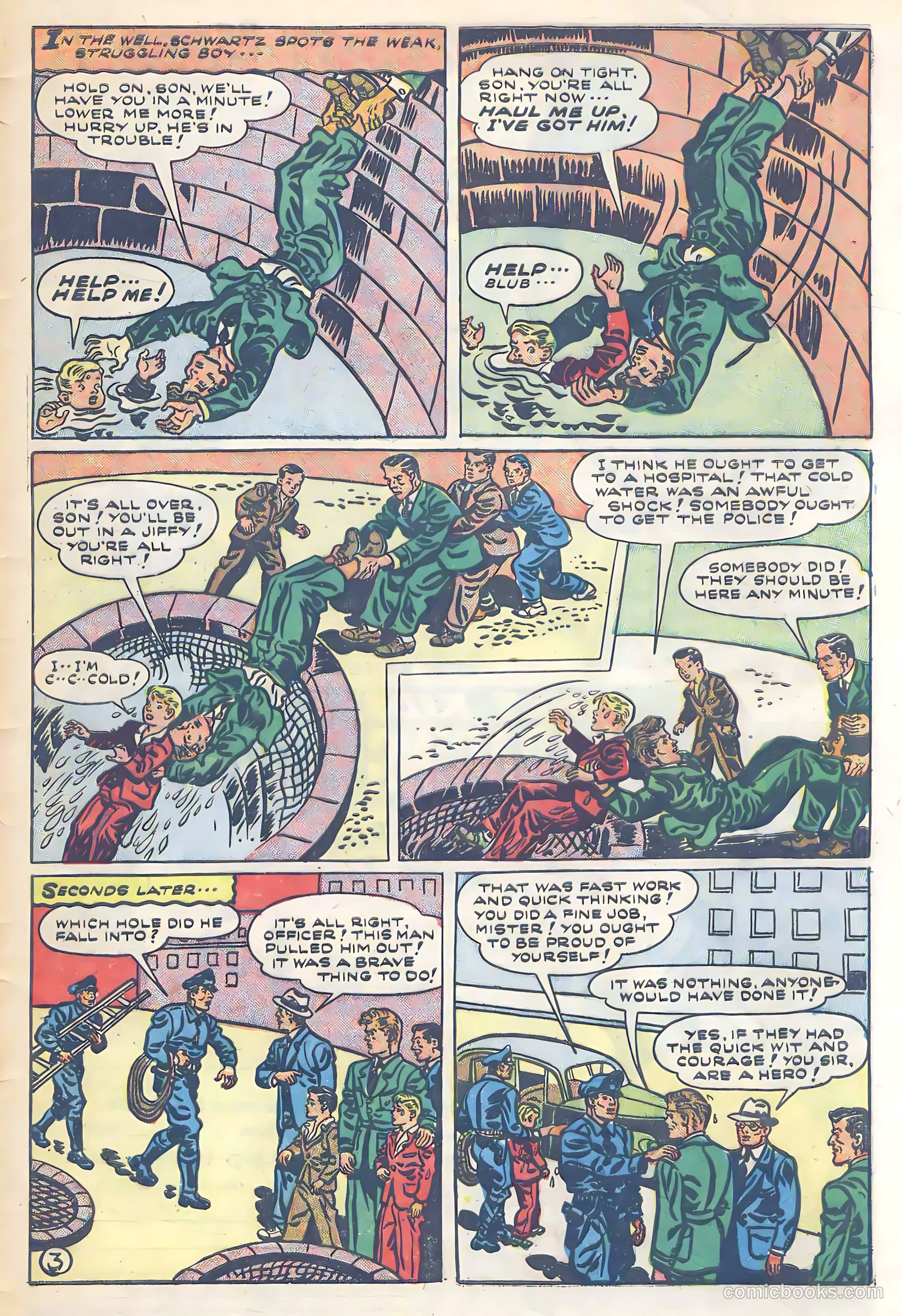 New Heroic Comics #58 (1950) — page 49 of 52