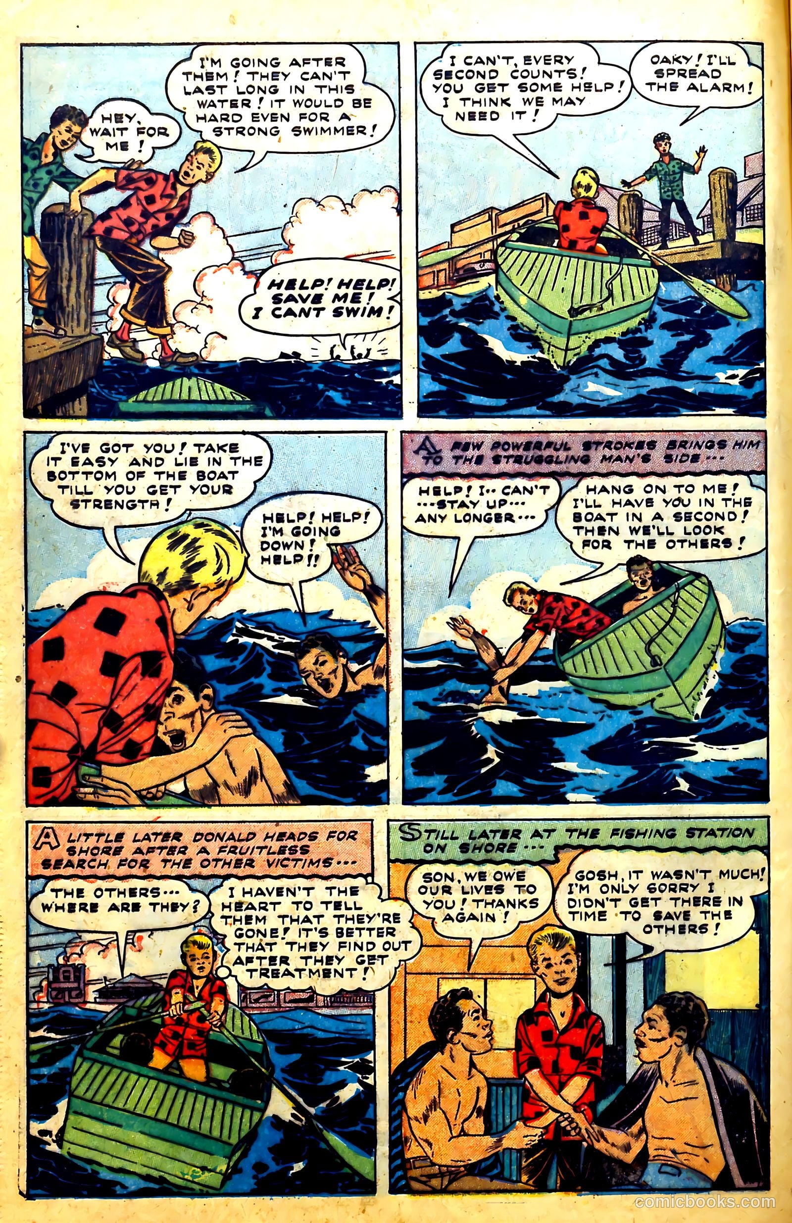 New Heroic Comics #59 (1950) — page 8 of 52