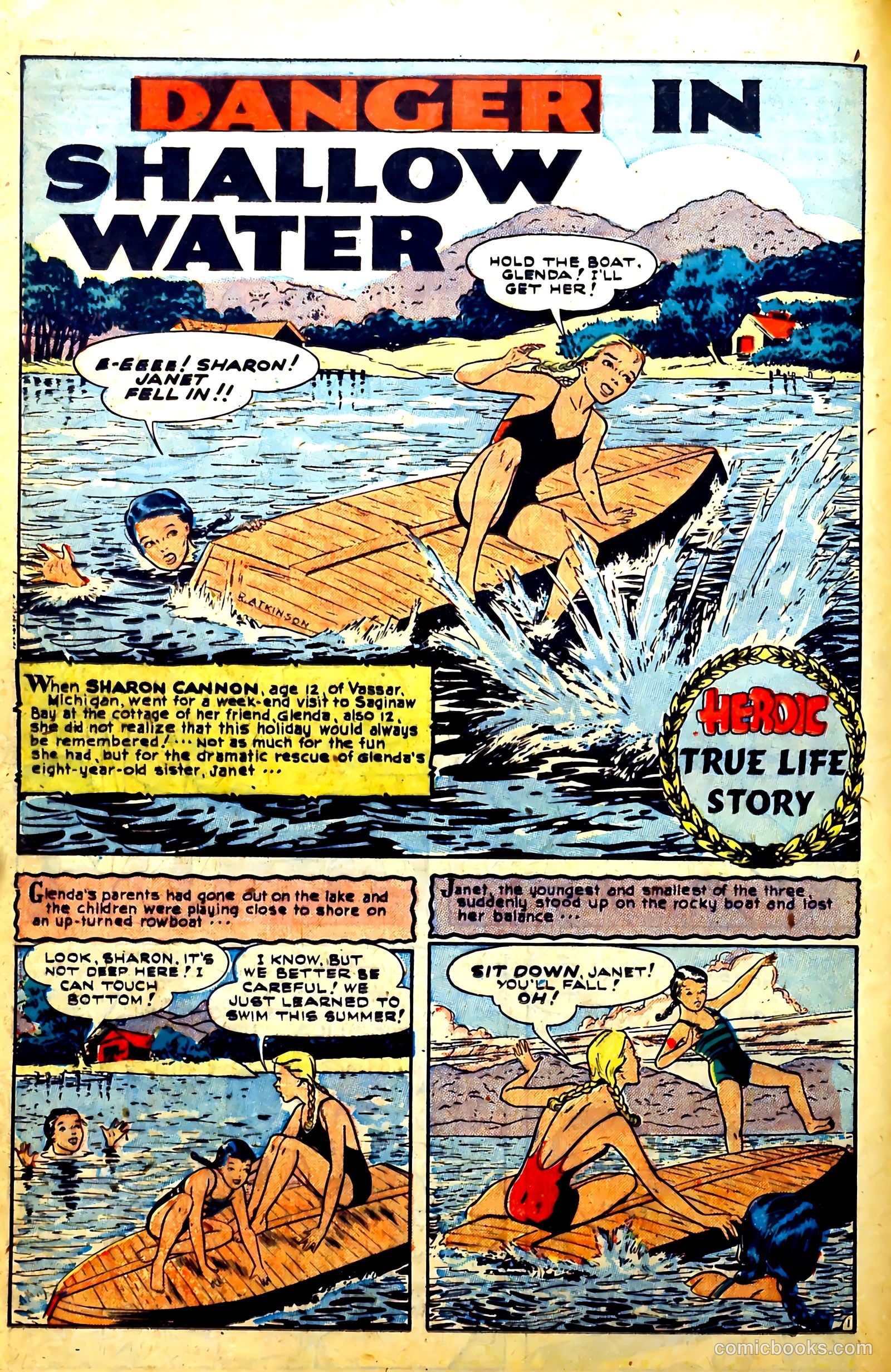 New Heroic Comics #59 (1950) — page 16 of 52