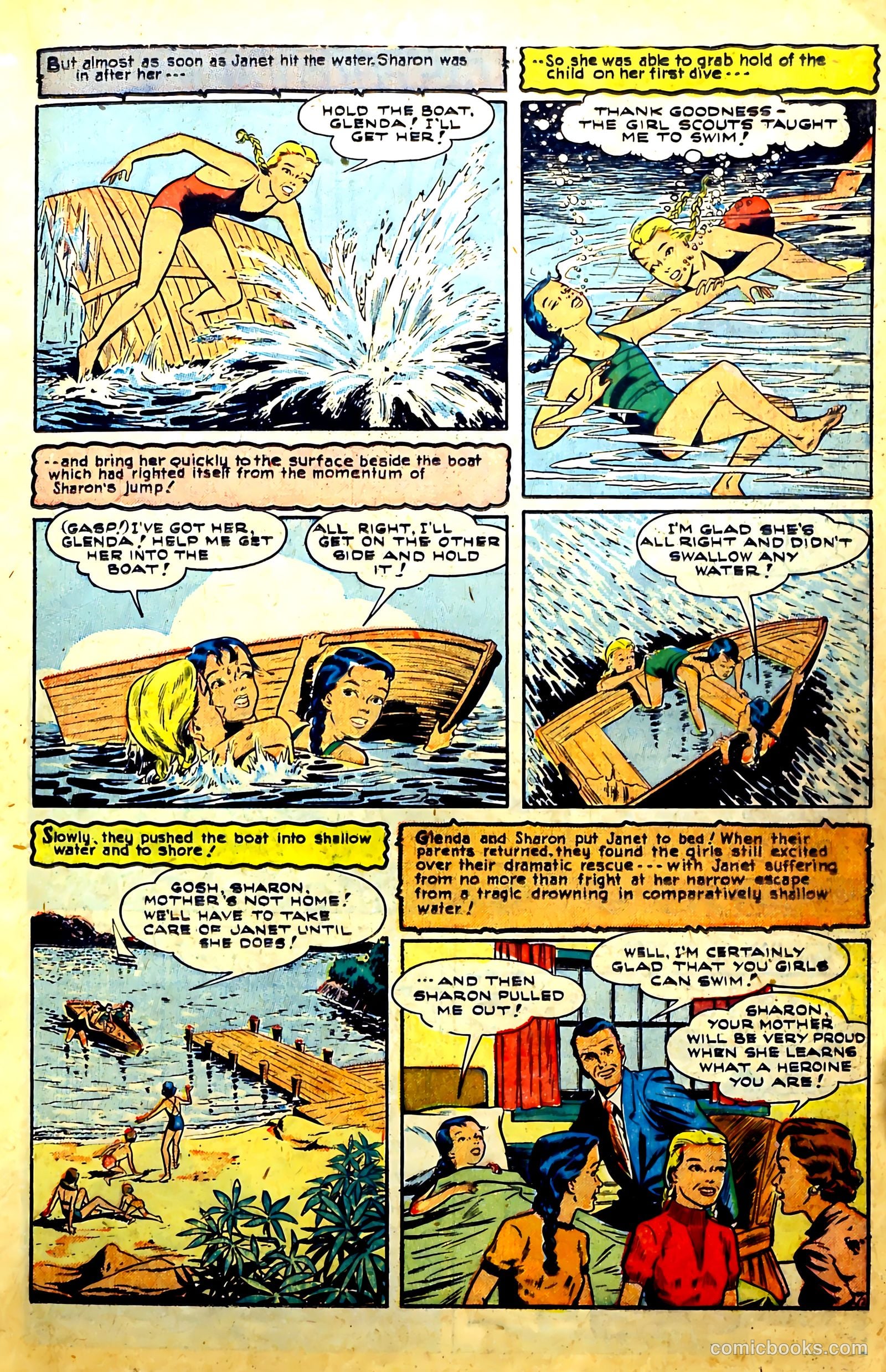 New Heroic Comics #59 (1950) — page 17 of 52