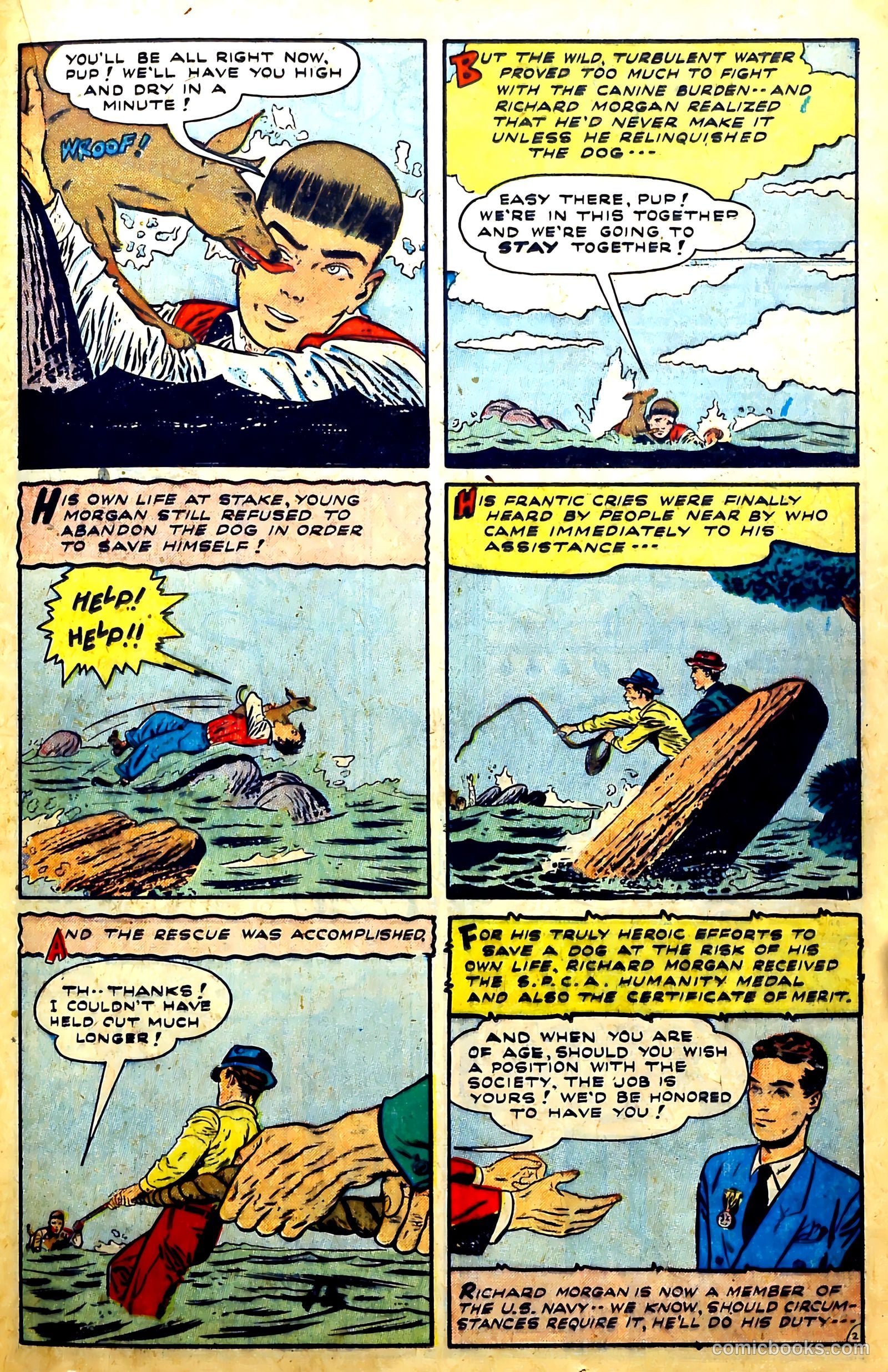 New Heroic Comics #59 (1950) — page 35 of 52