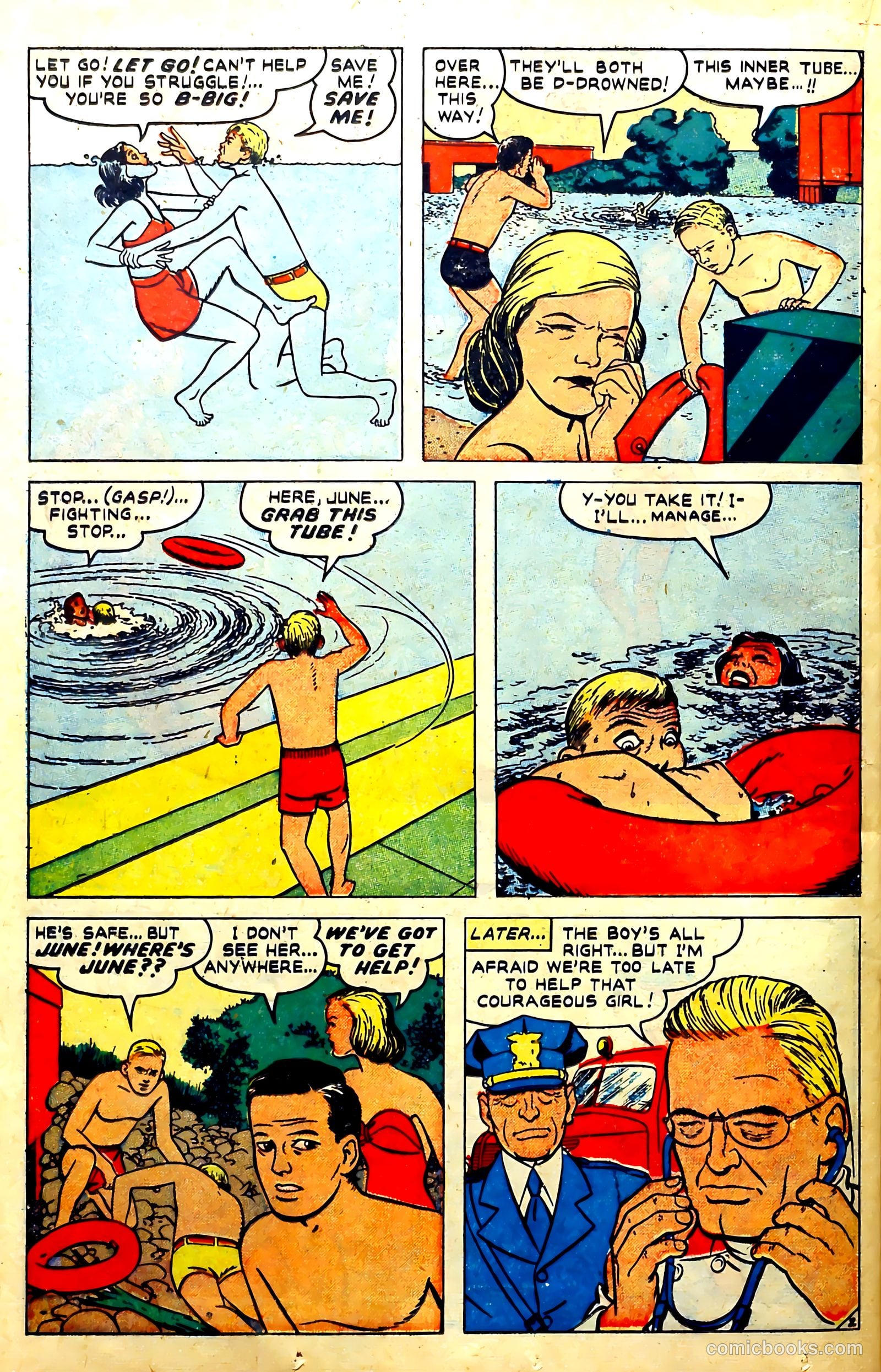 New Heroic Comics #60 (1950) — page 34 of 52