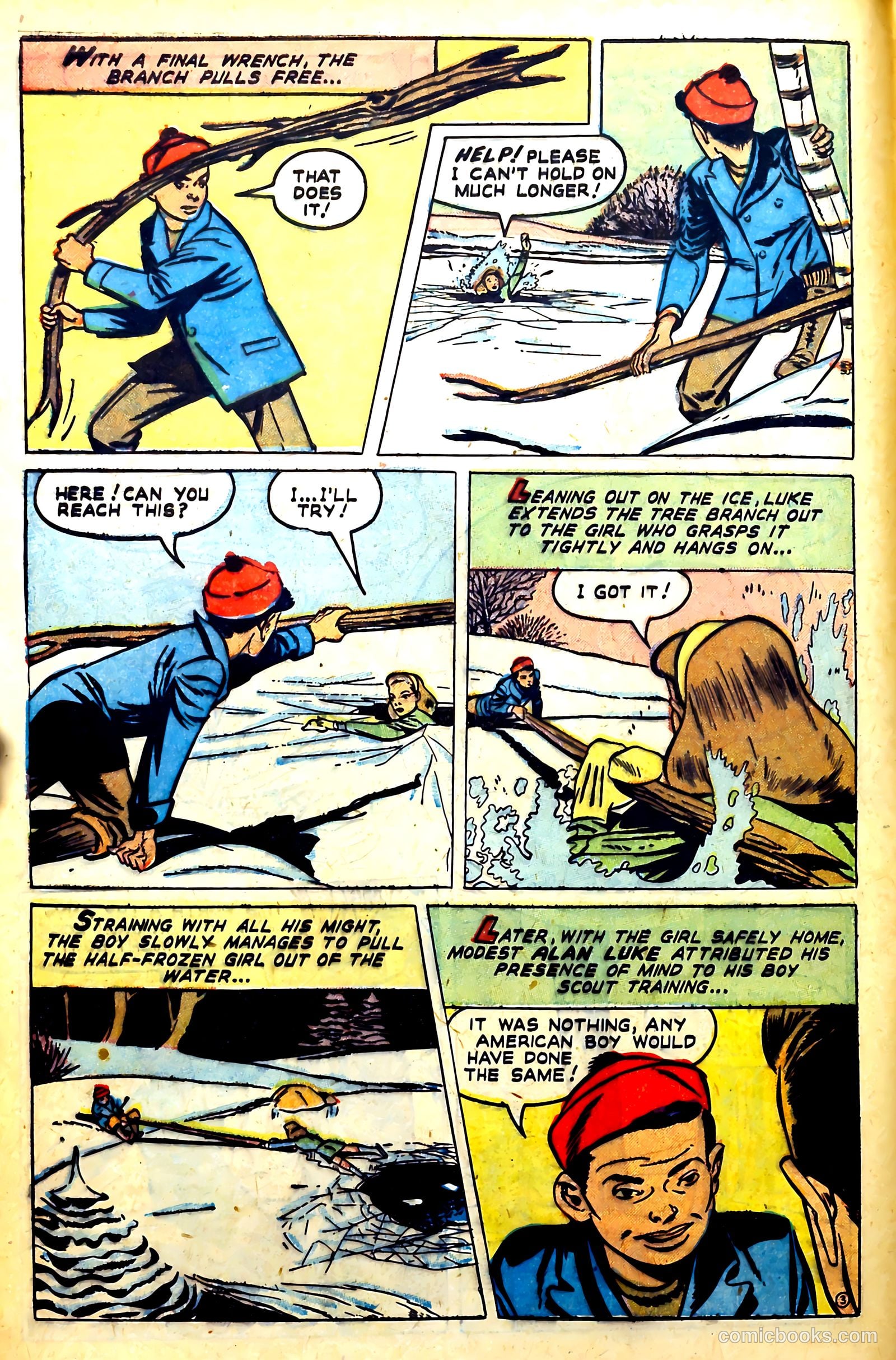 New Heroic Comics #61 (1950) — page 8 of 52