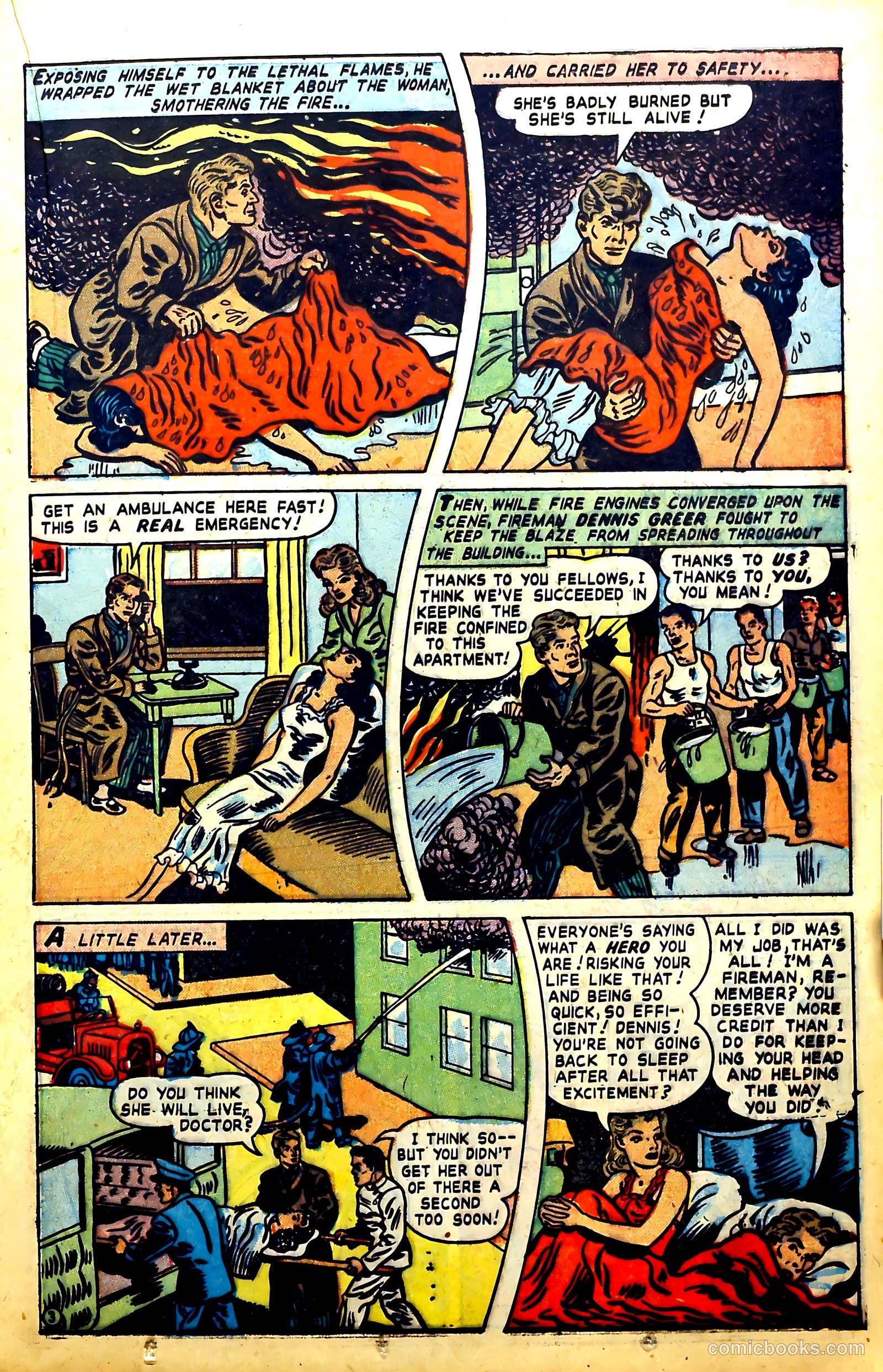 New Heroic Comics #61 (1950) — page 21 of 52