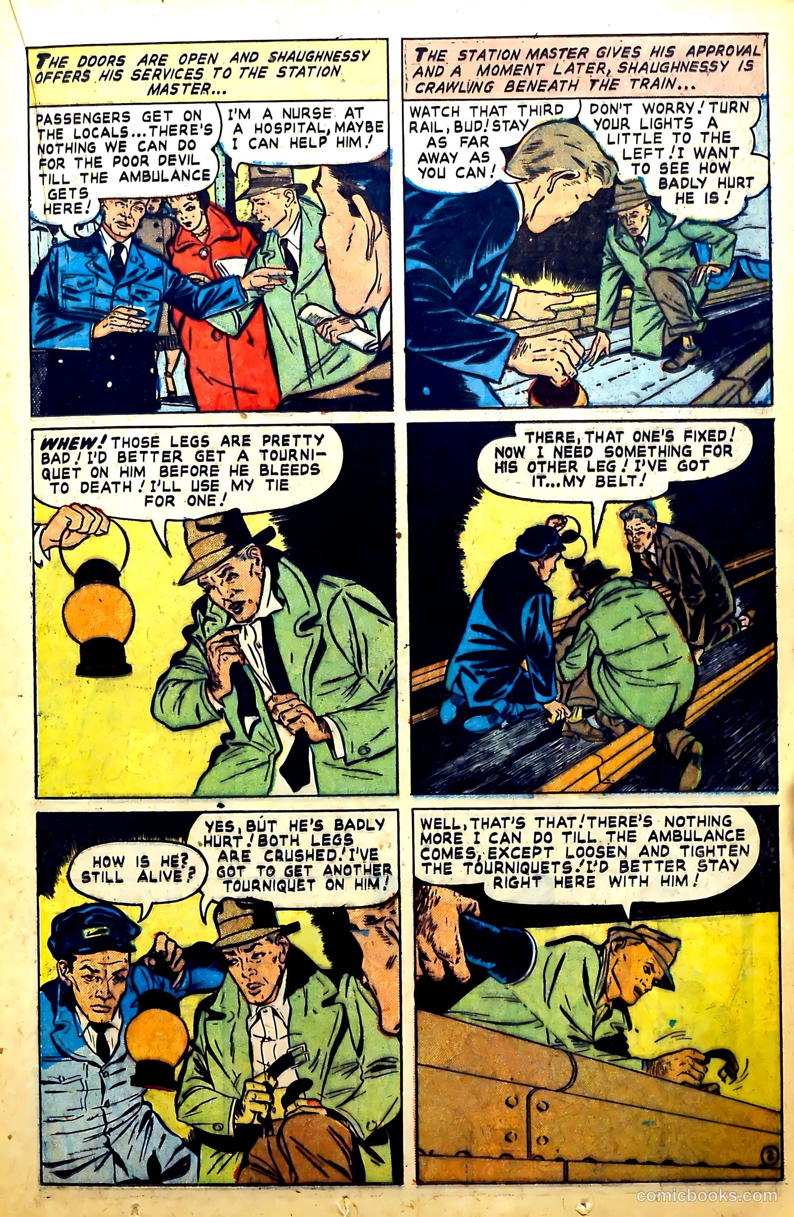 New Heroic Comics #61 (1950) — page 23 of 52