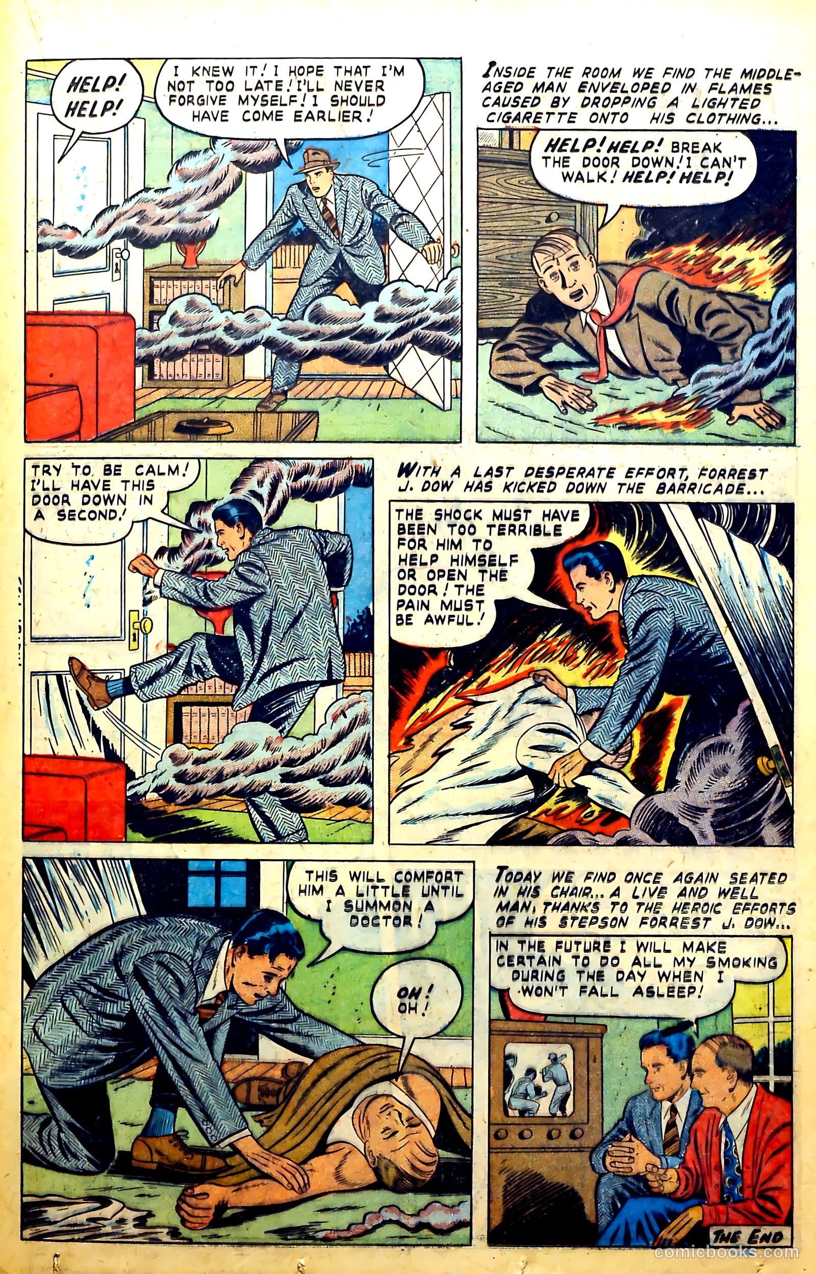 New Heroic Comics #61 (1950) — page 35 of 52