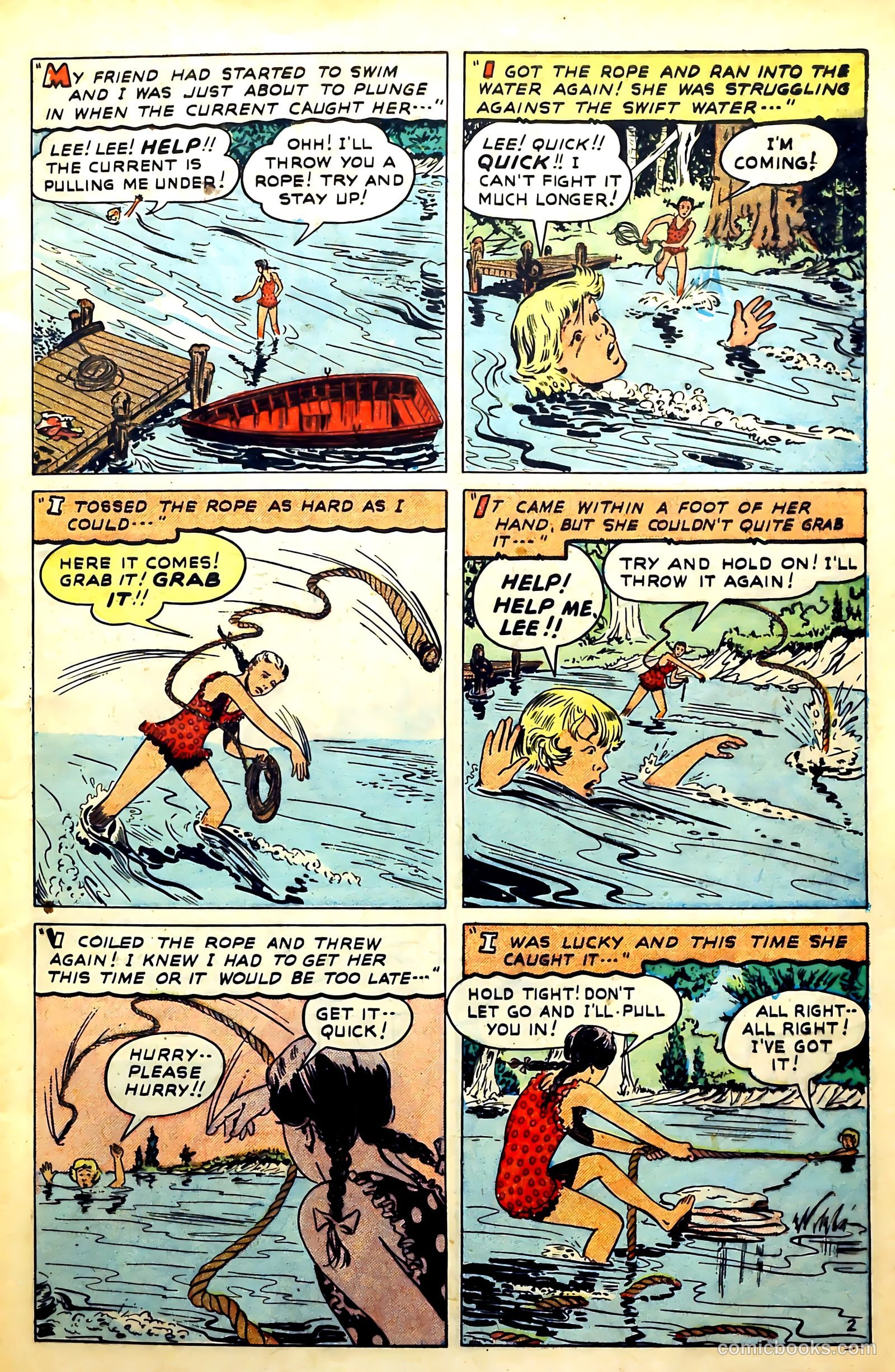 New Heroic Comics #62 (1950) — page 9 of 52