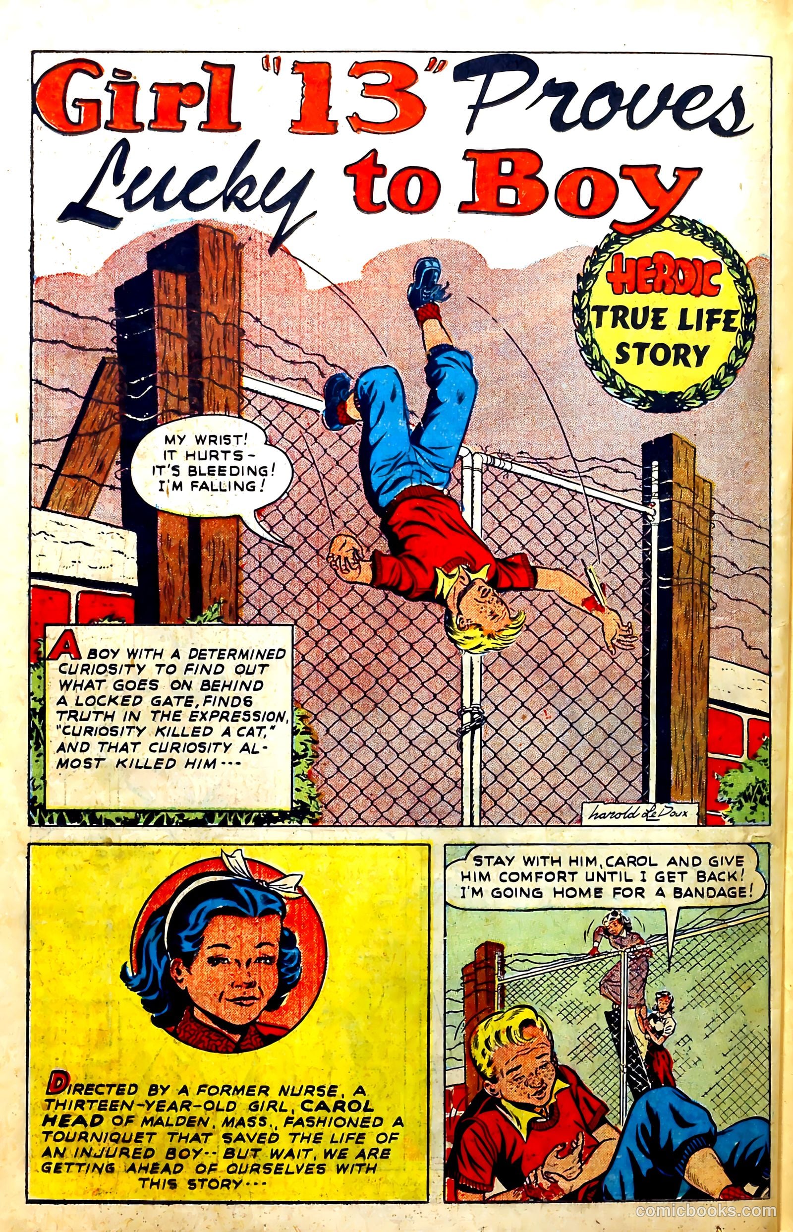 New Heroic Comics #62 (1950) — page 38 of 52