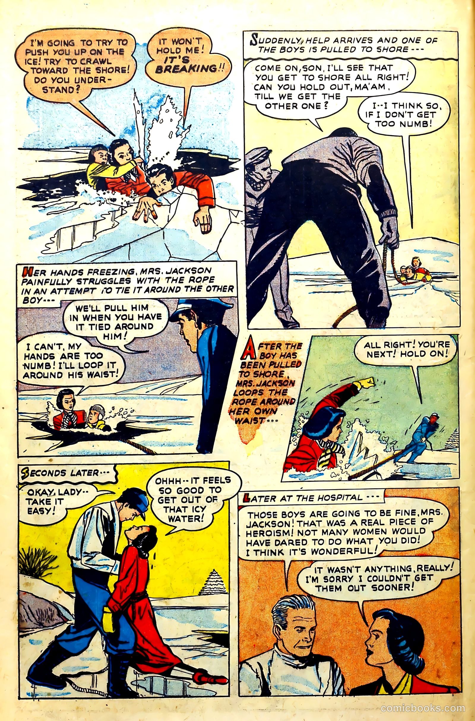 New Heroic Comics #62 (1950) — page 42 of 52