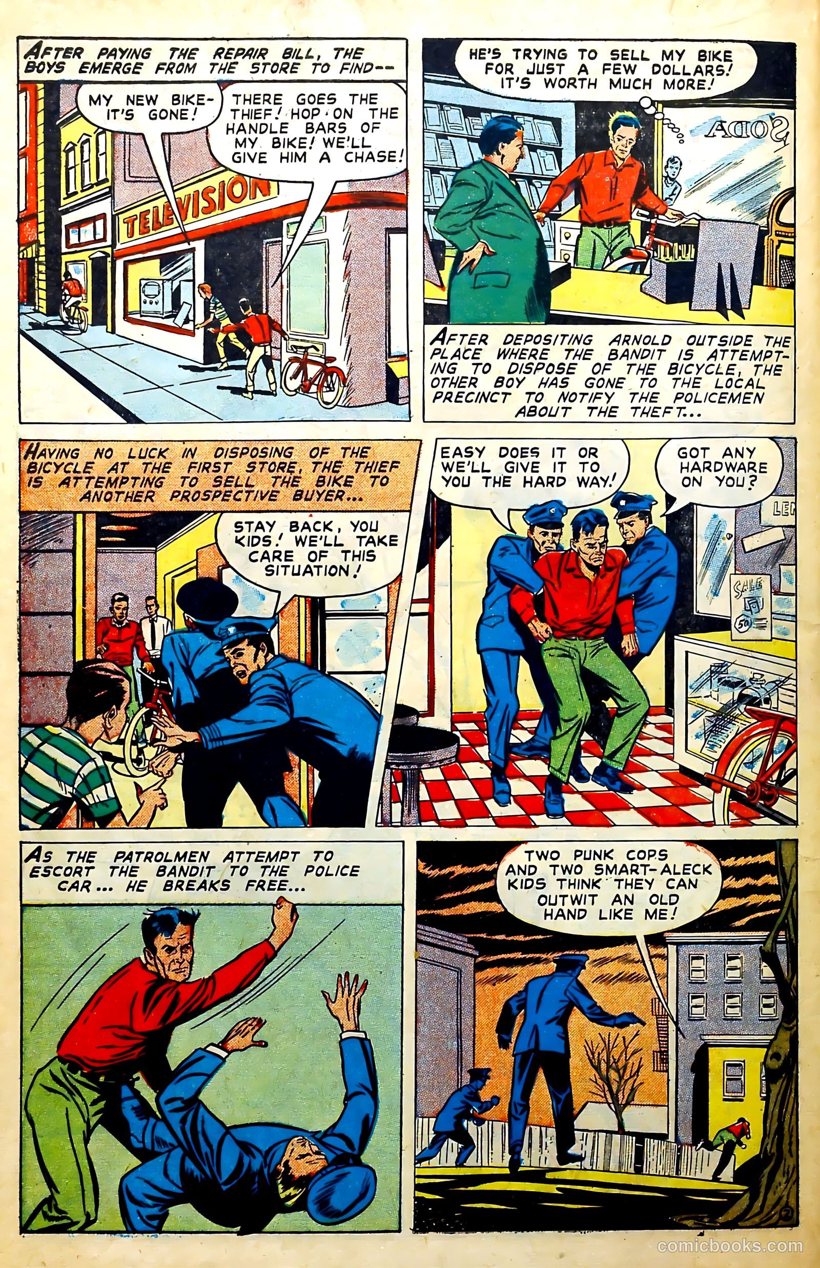 New Heroic Comics #62 (1950) — page 46 of 52