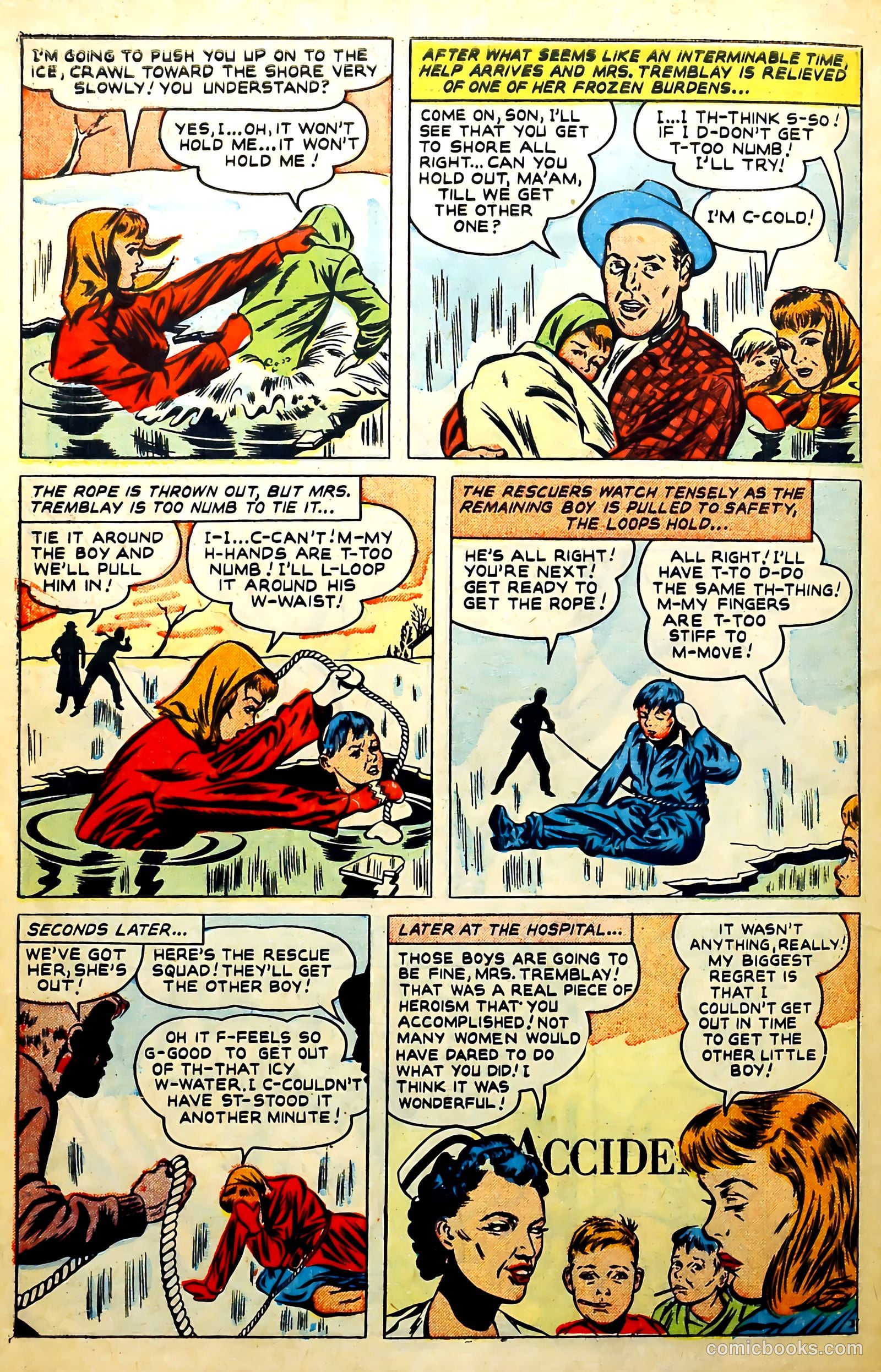 New Heroic Comics #62 (1950) — page 50 of 52