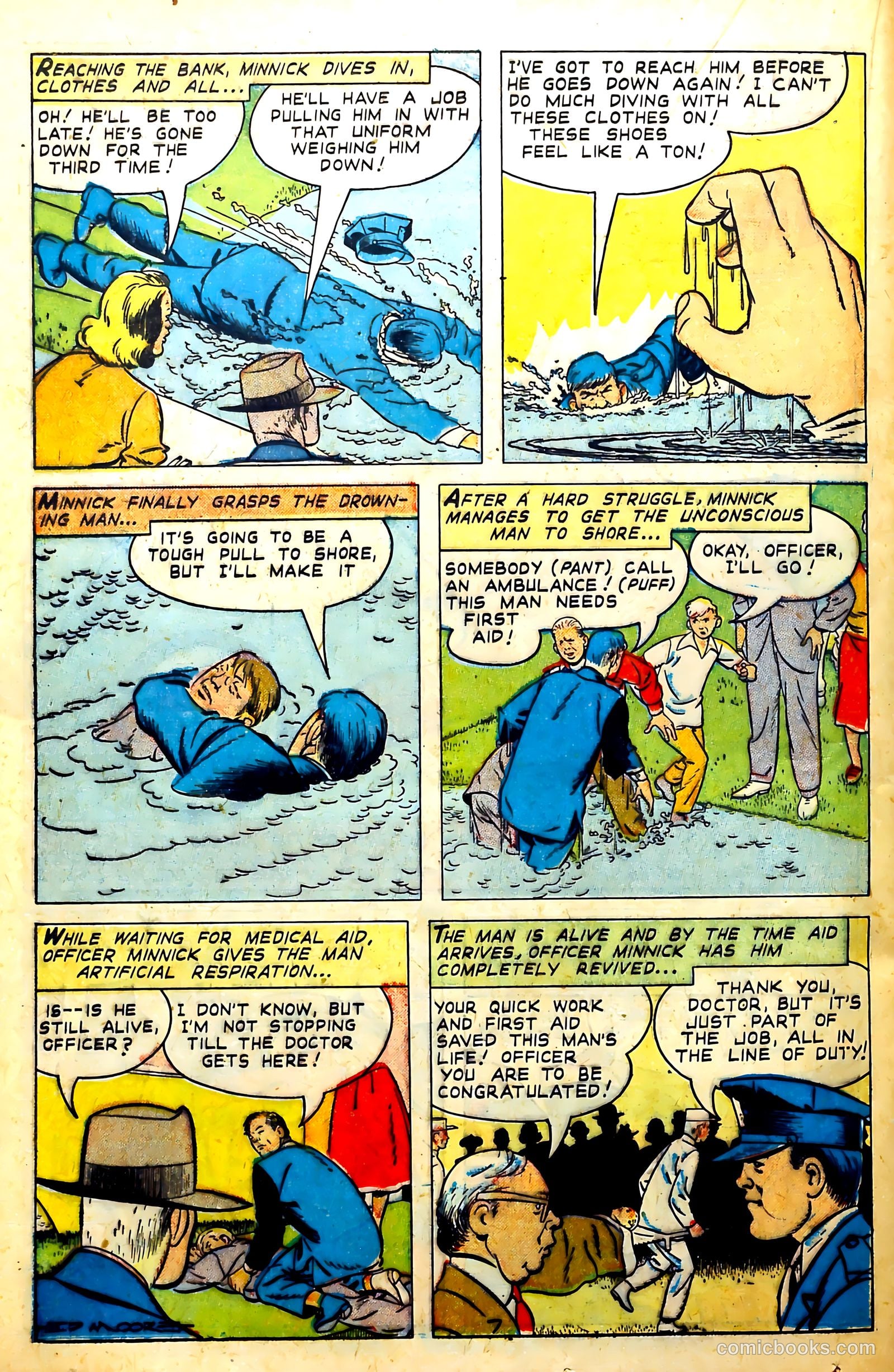 New Heroic Comics #63 (1950) — page 32 of 53
