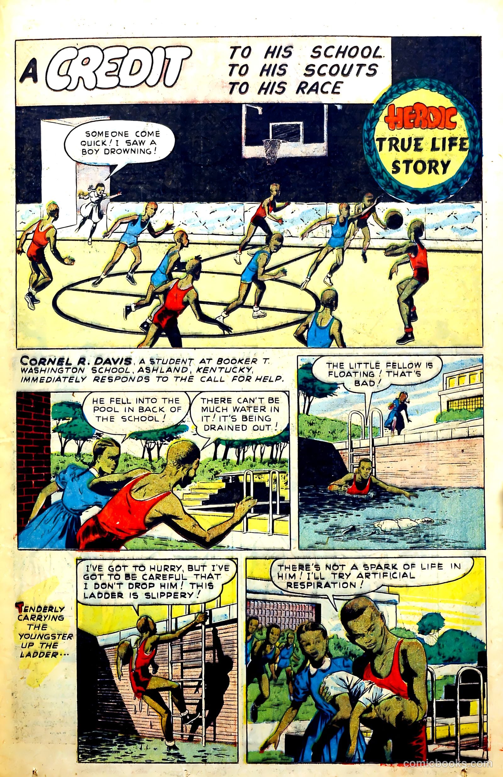 New Heroic Comics #63 (1950) — page 35 of 53