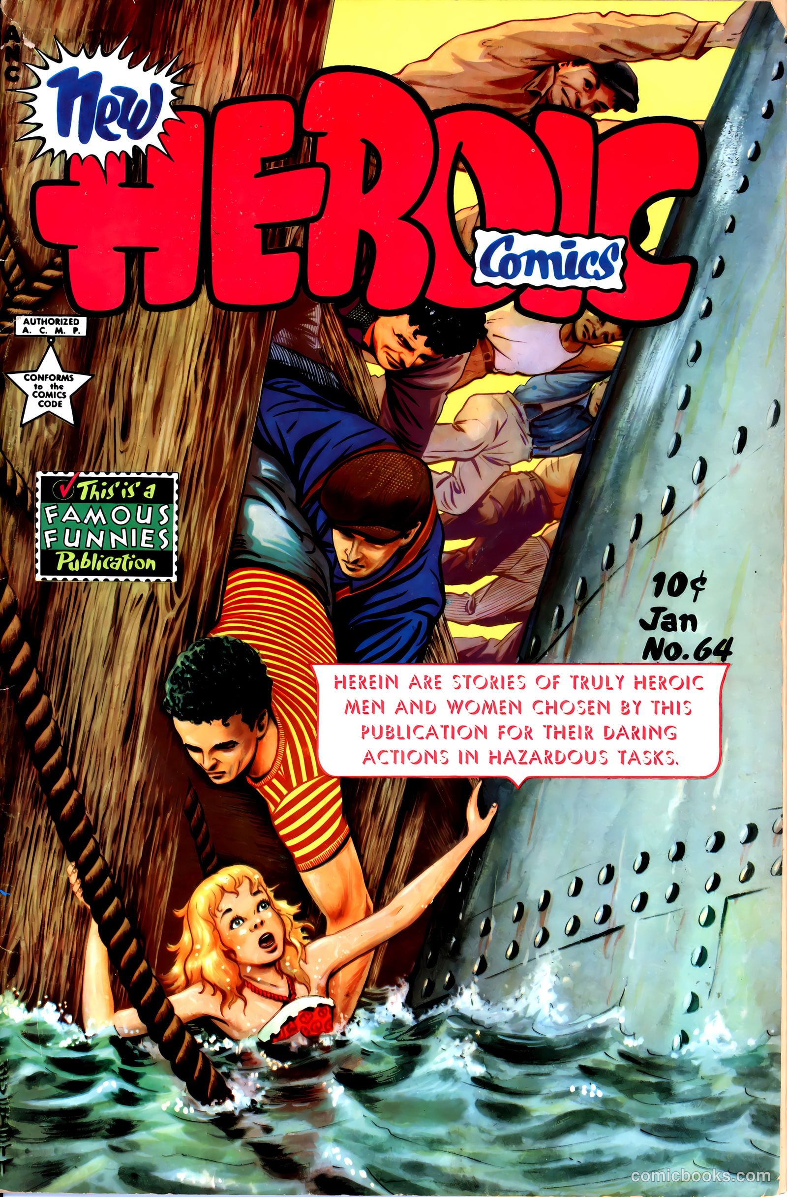 New Heroic Comics #64
