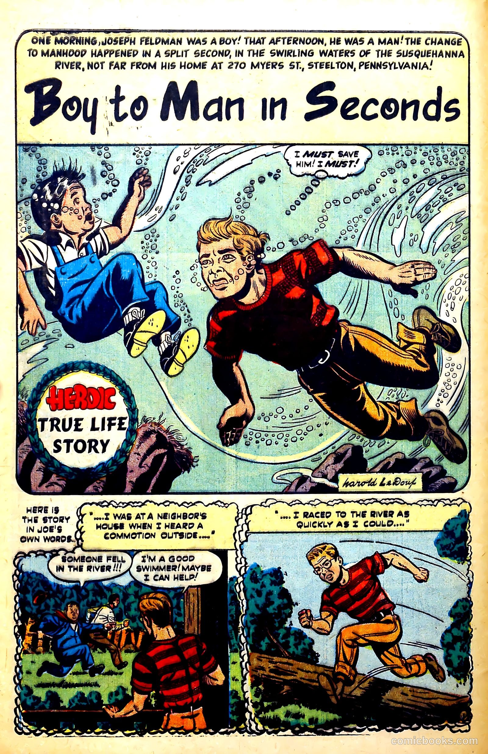New Heroic Comics #64 (1951) — page 6 of 54