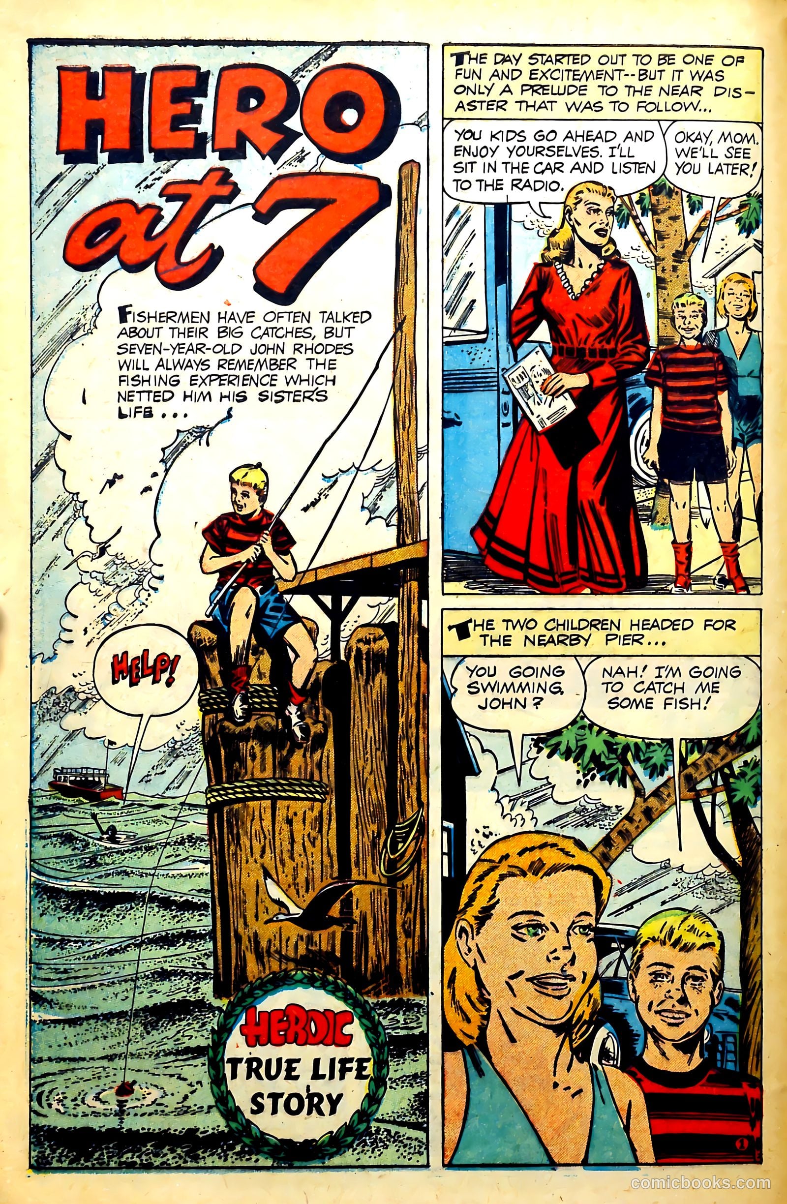 New Heroic Comics #64 (1951) — page 8 of 54