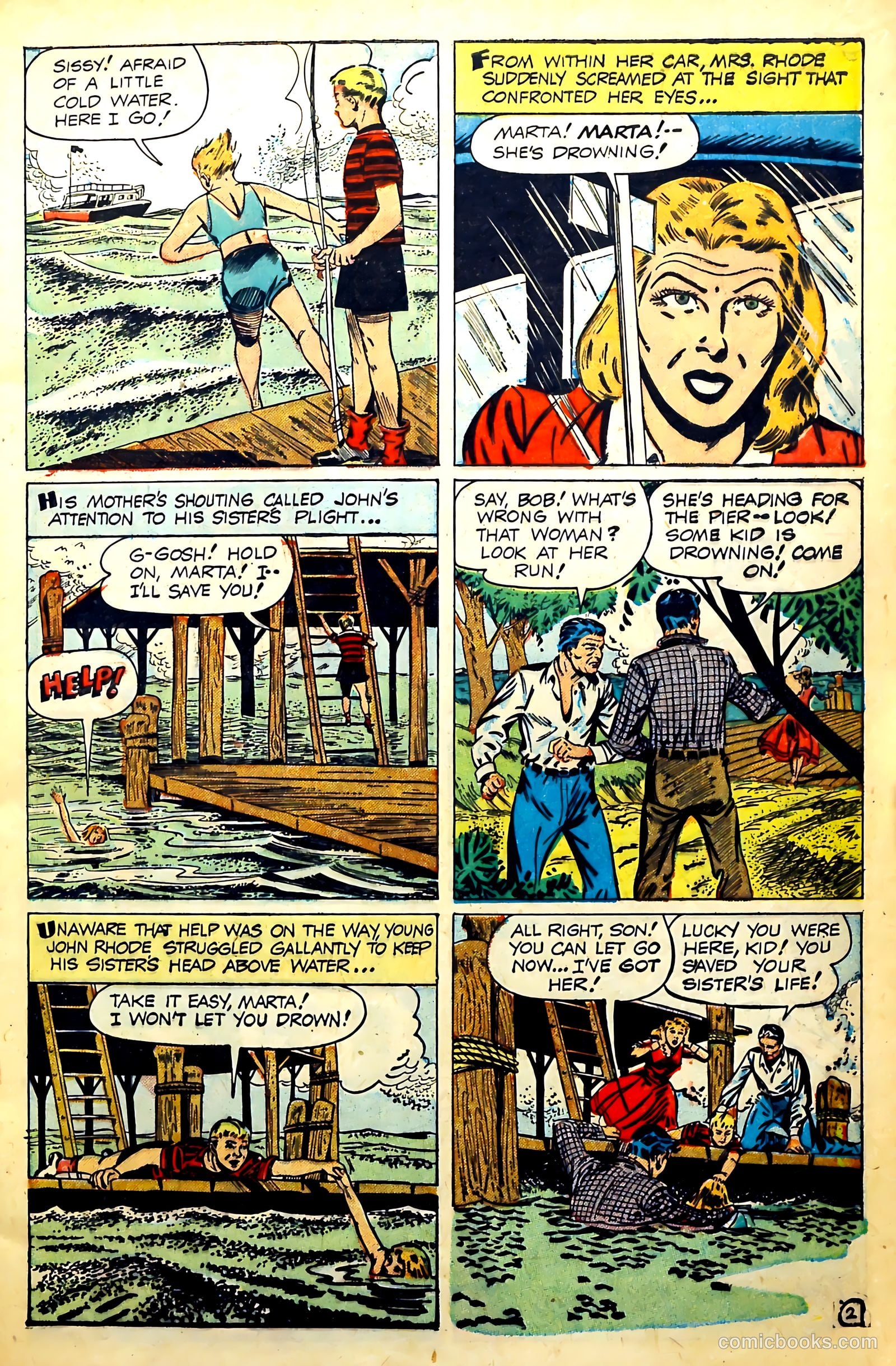 New Heroic Comics #64 (1951) — page 9 of 54