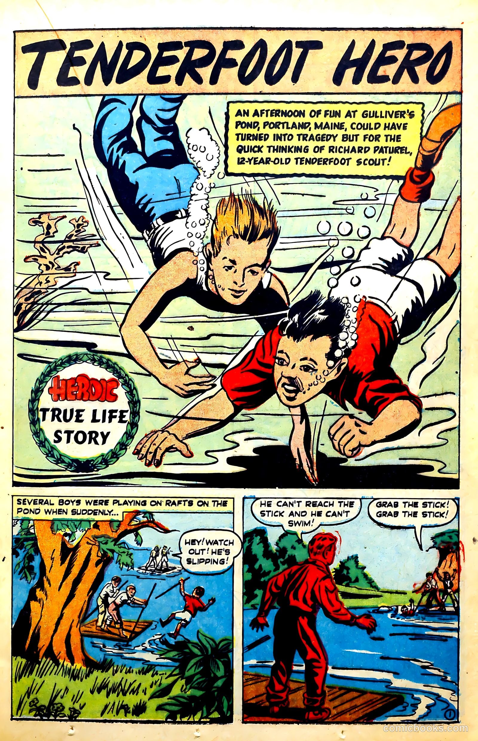 New Heroic Comics #64 (1951) — page 21 of 54