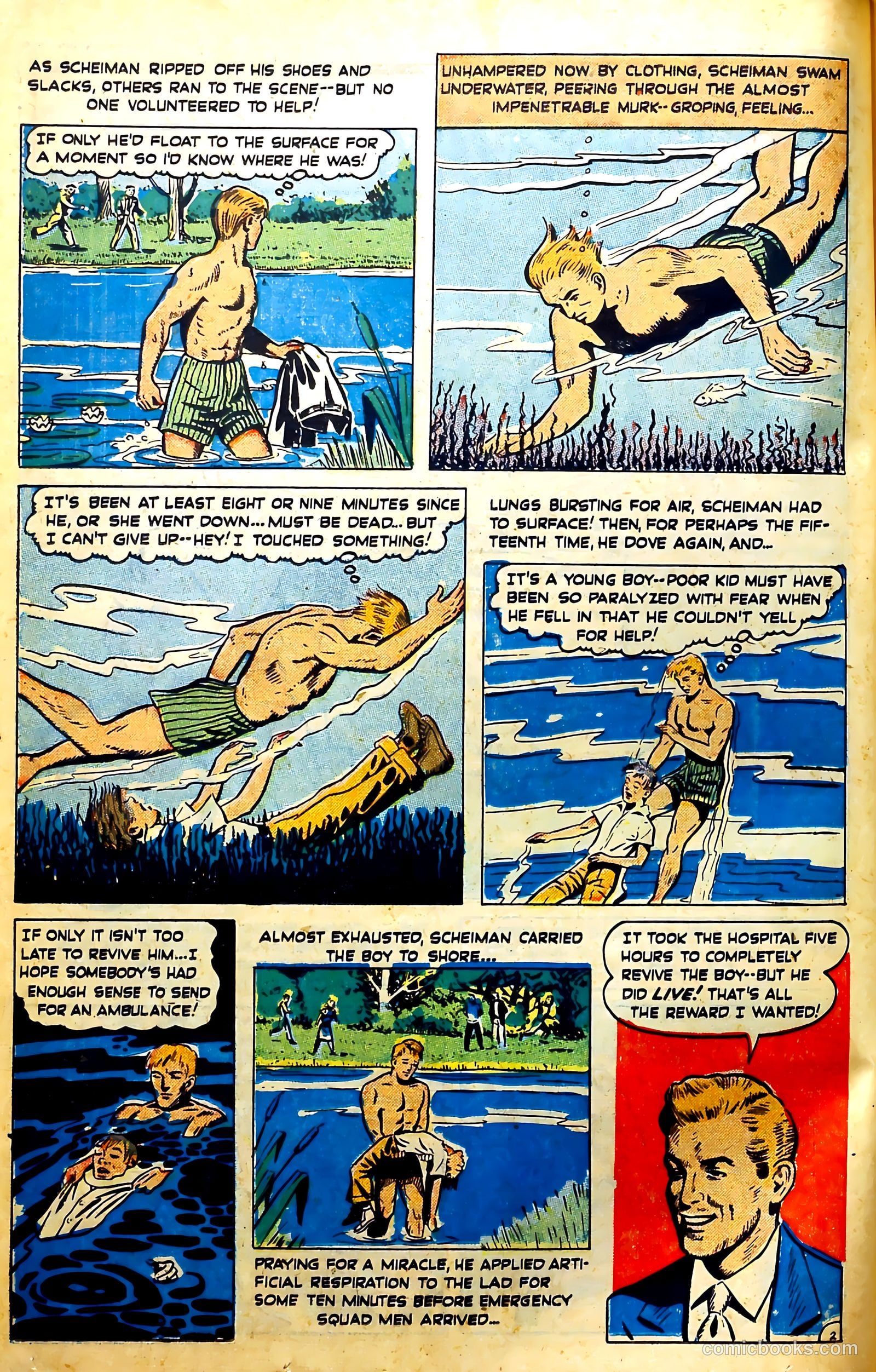 New Heroic Comics #64 (1951) — page 36 of 54