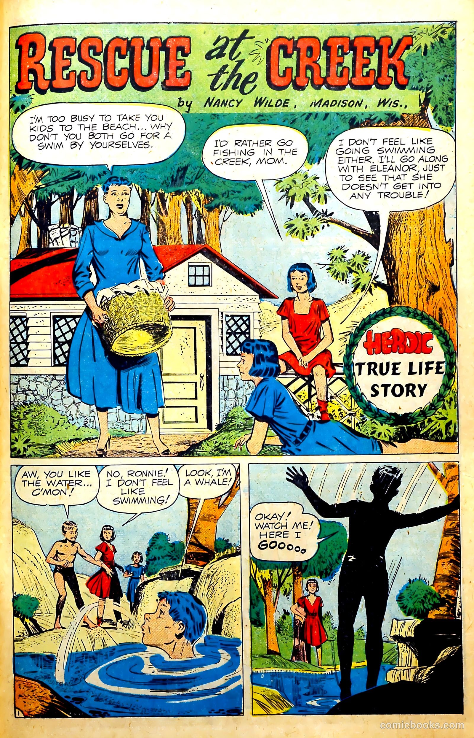 New Heroic Comics #64 (1951) — page 43 of 54
