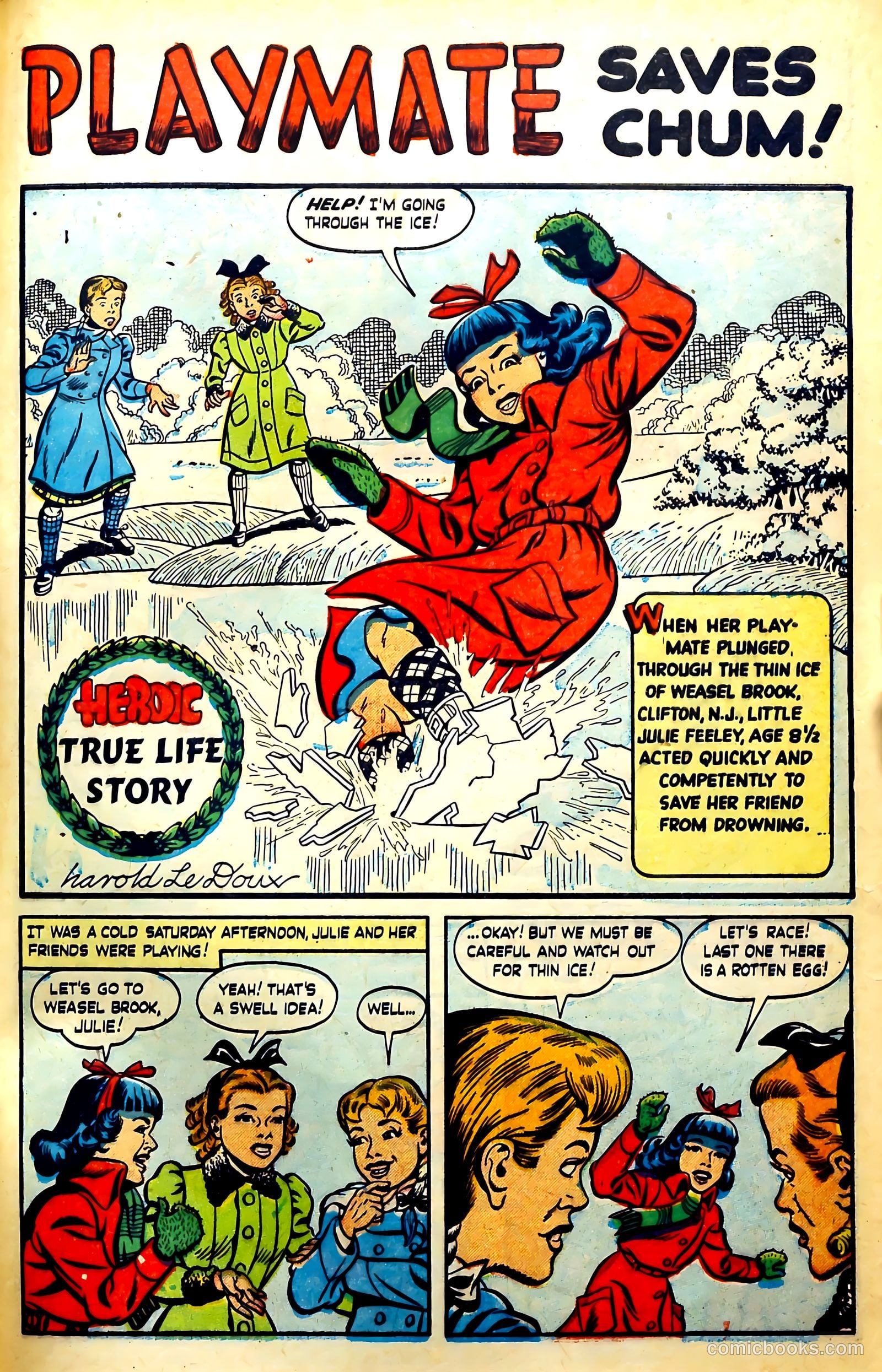 New Heroic Comics #64 (1951) — page 45 of 54
