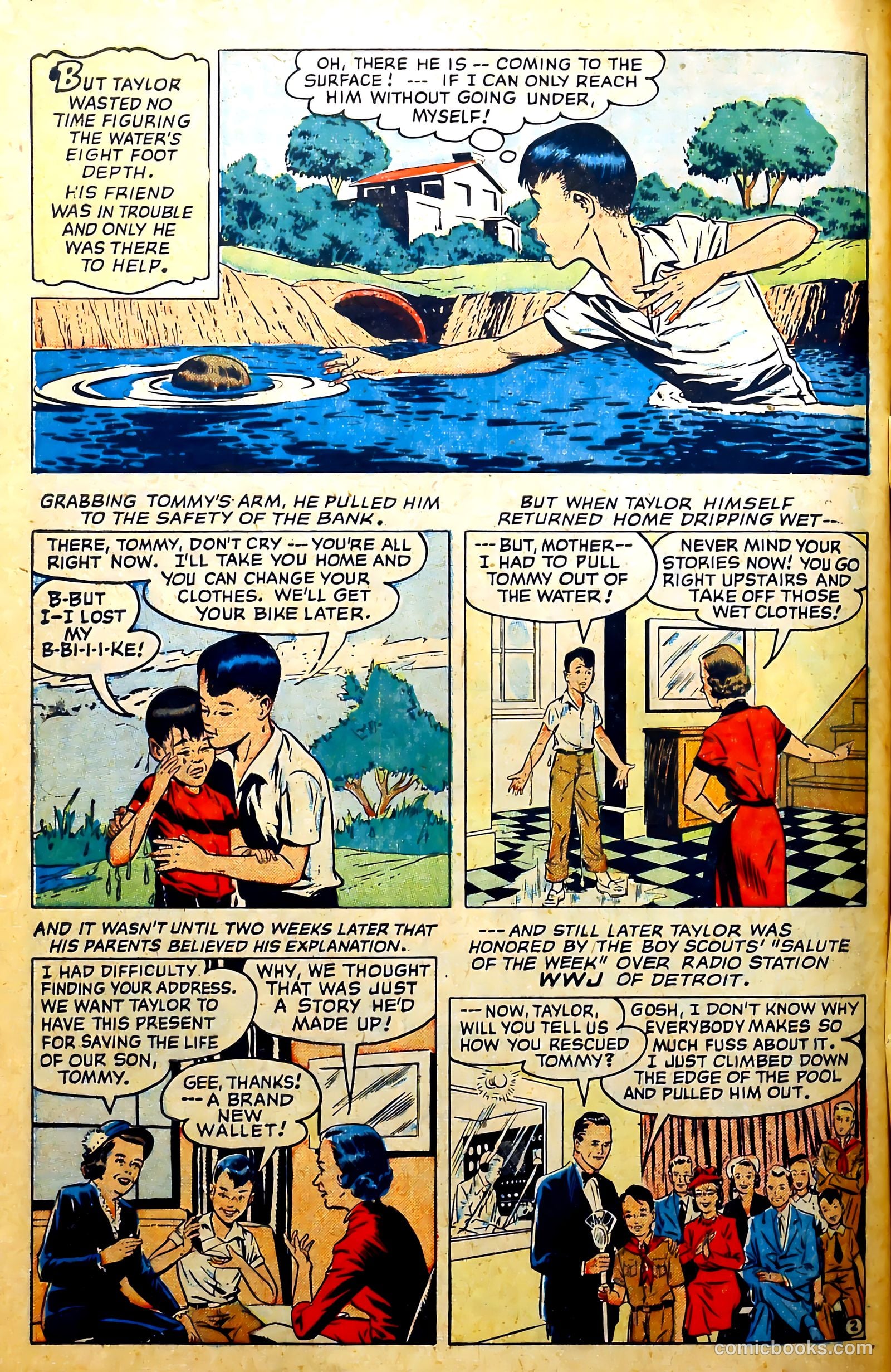 New Heroic Comics #64 (1951) — page 50 of 54