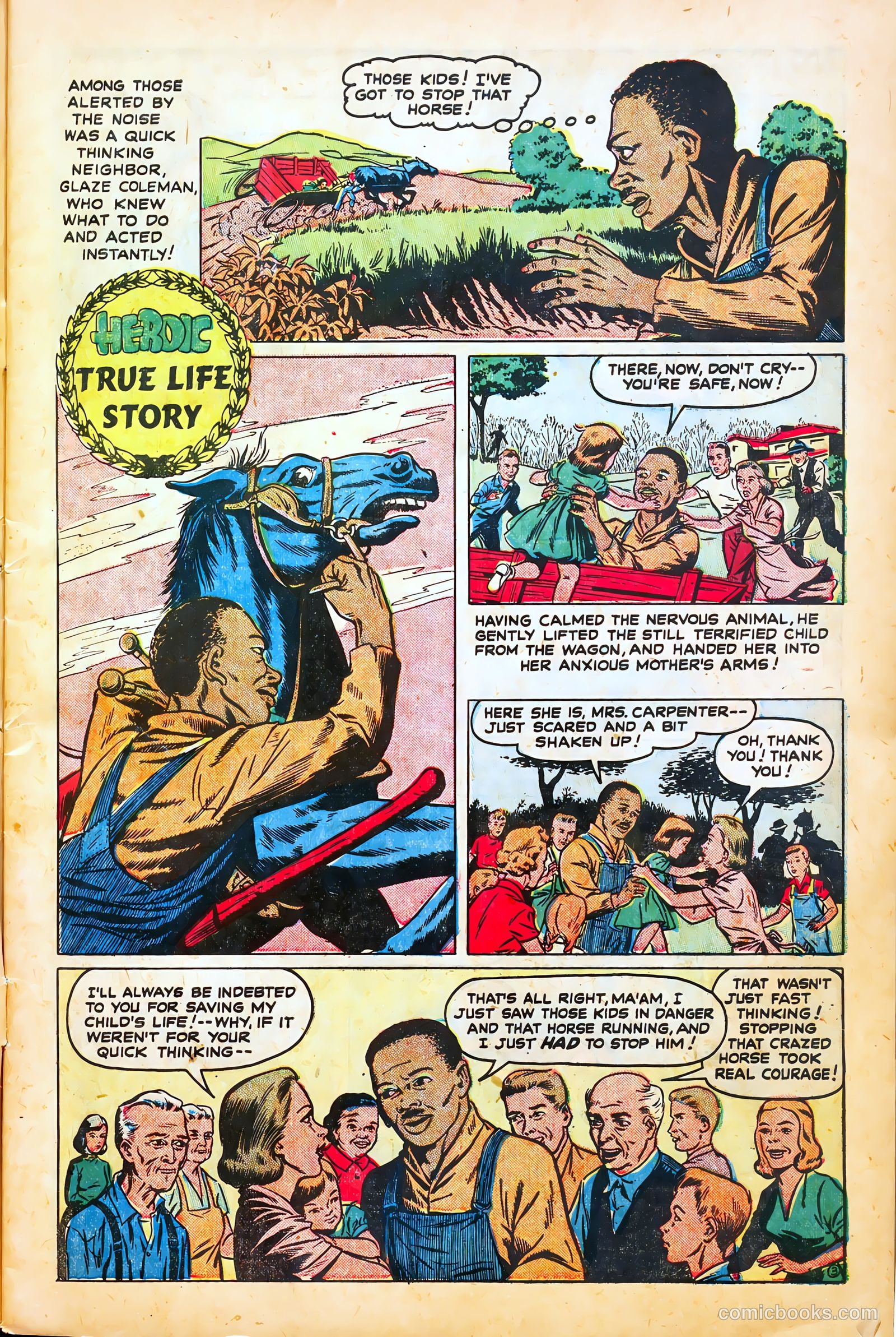 New Heroic Comics #65 (1951) — page 7 of 52