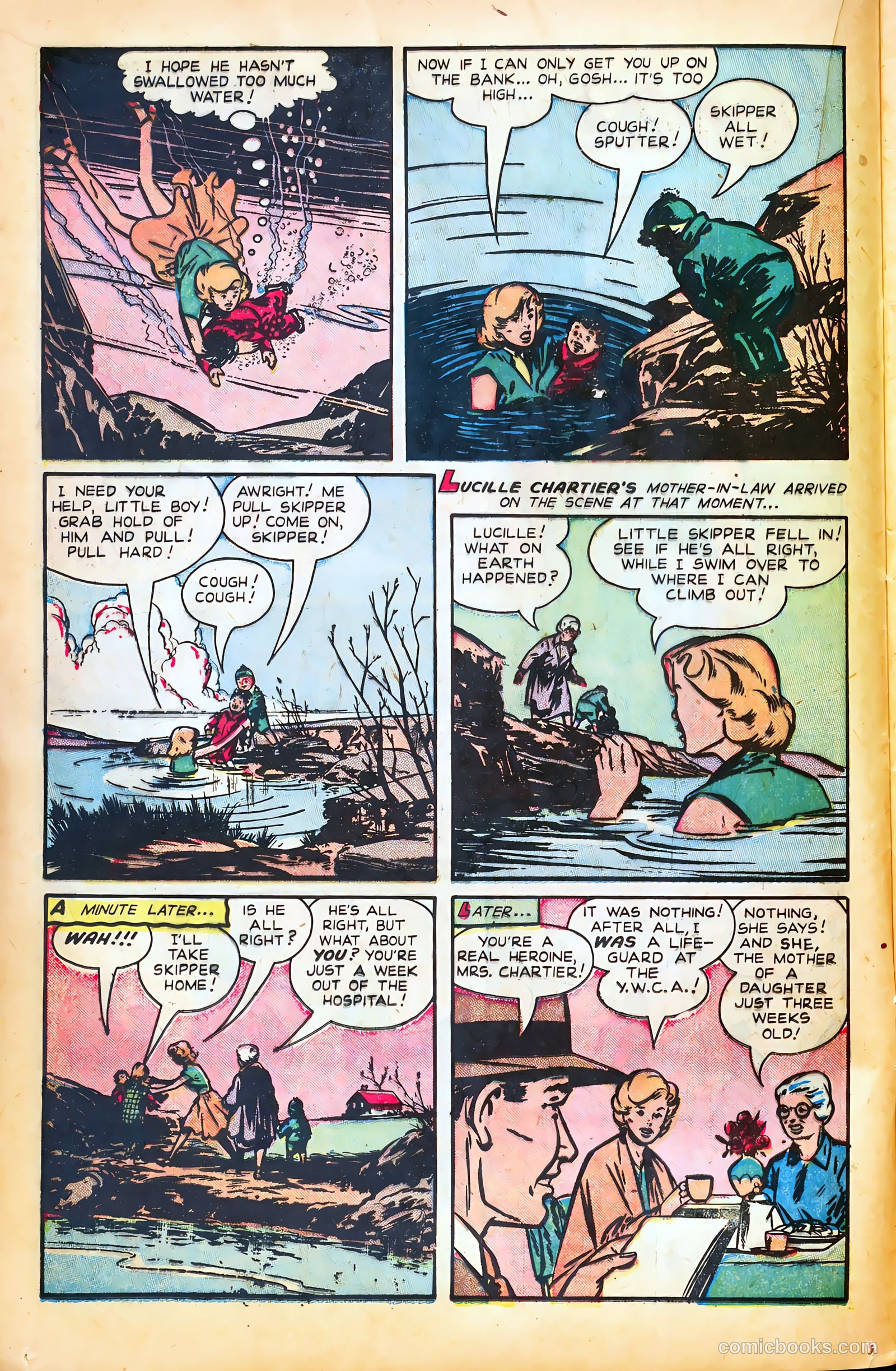 New Heroic Comics #65 (1951) — page 16 of 52