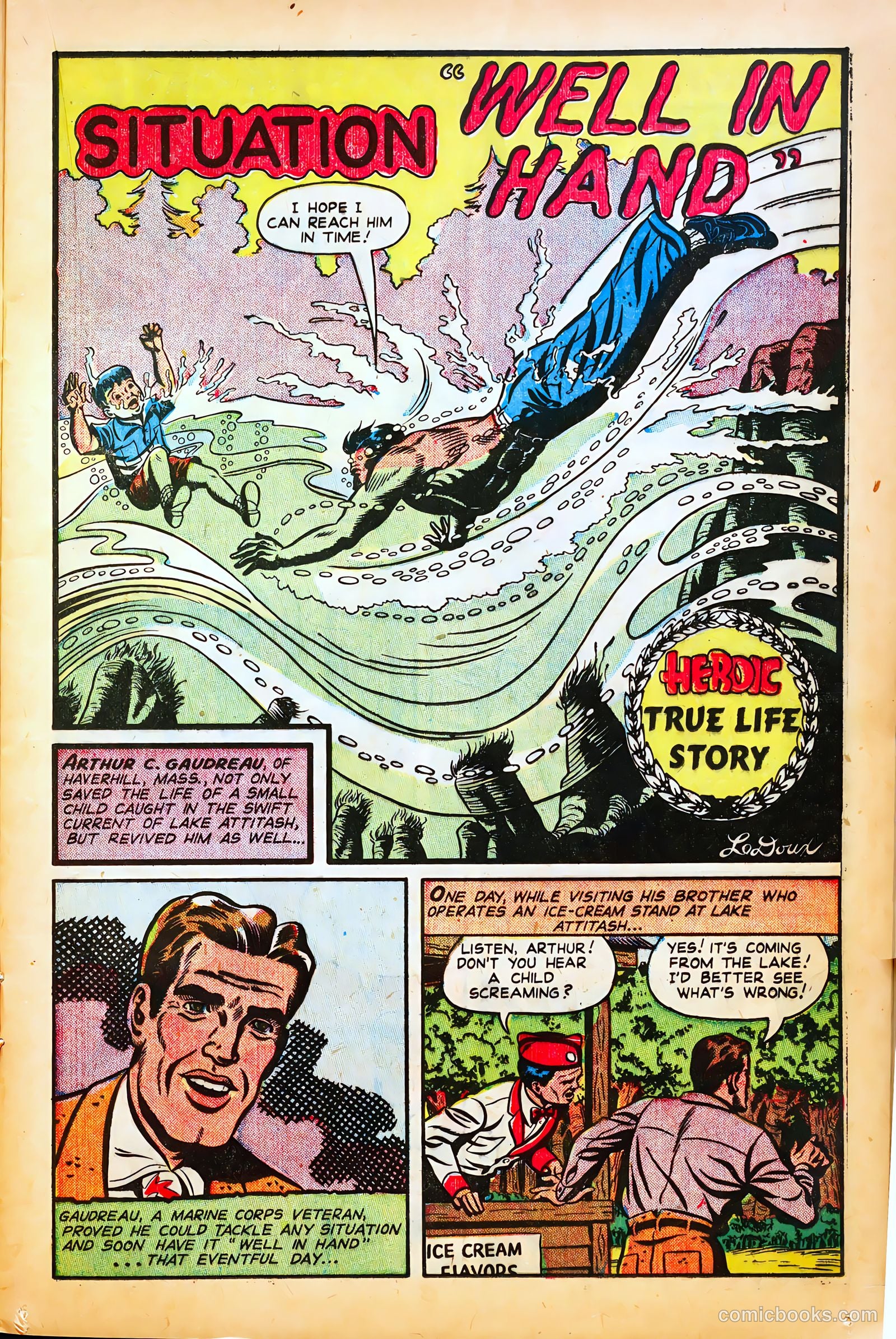 New Heroic Comics #65 (1951) — page 21 of 52