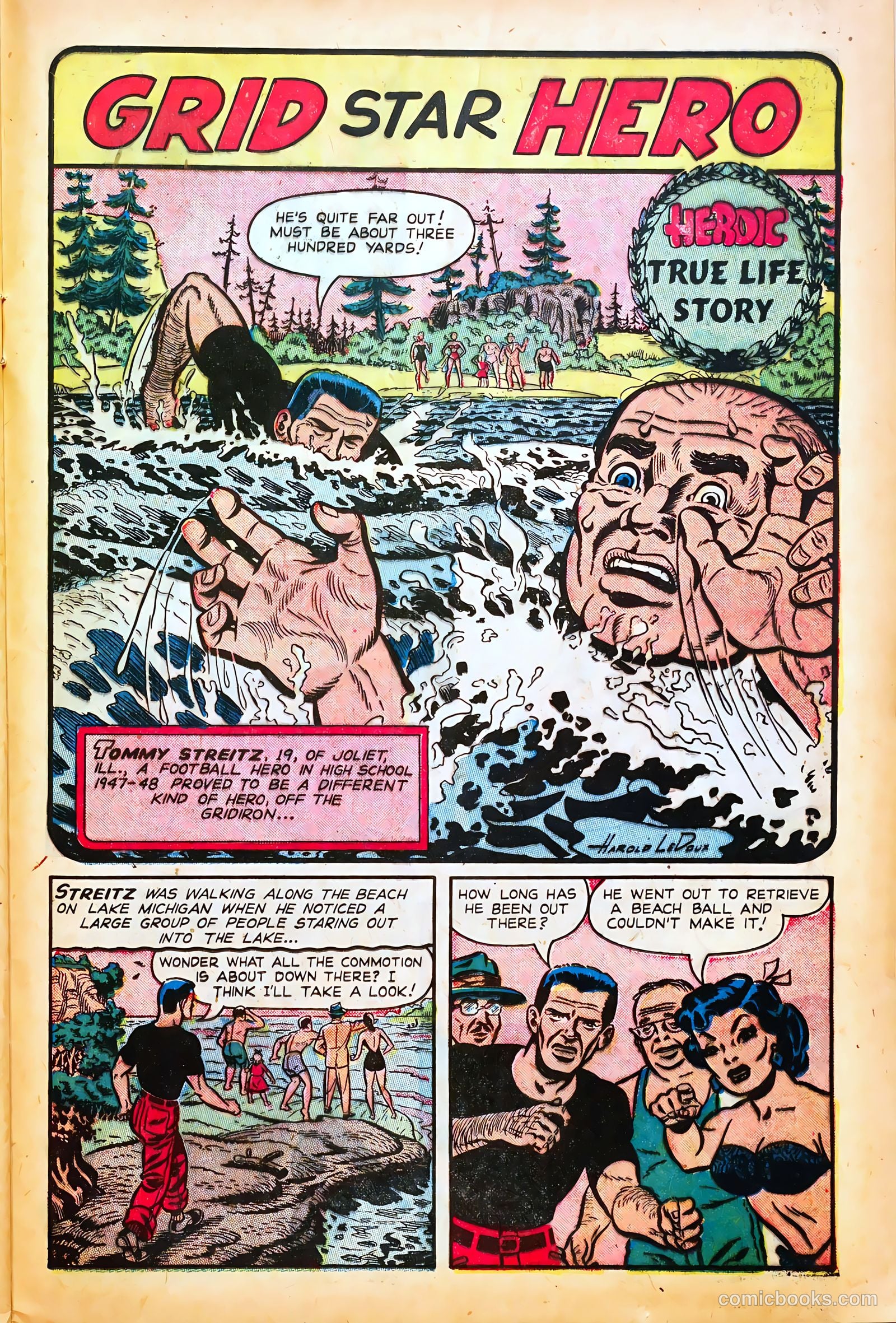 New Heroic Comics #65 (1951) — page 37 of 52