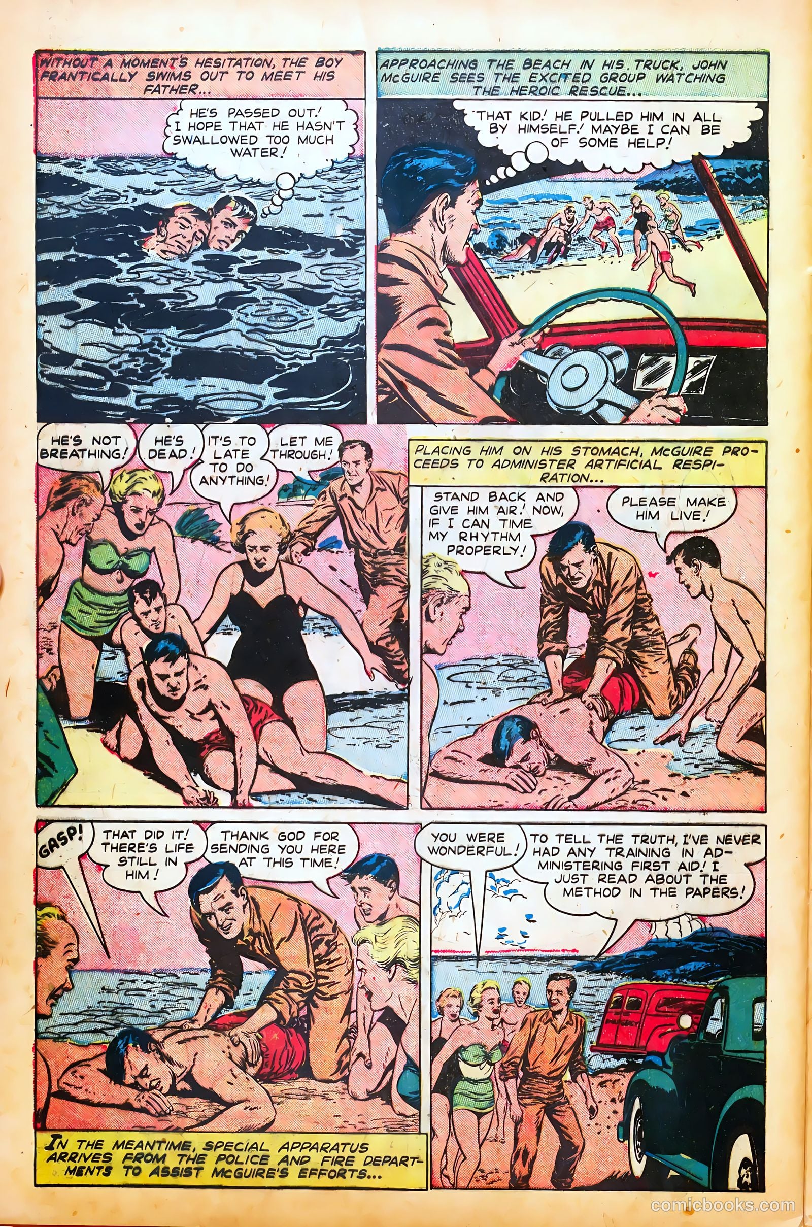 New Heroic Comics #65 (1951) — page 40 of 52