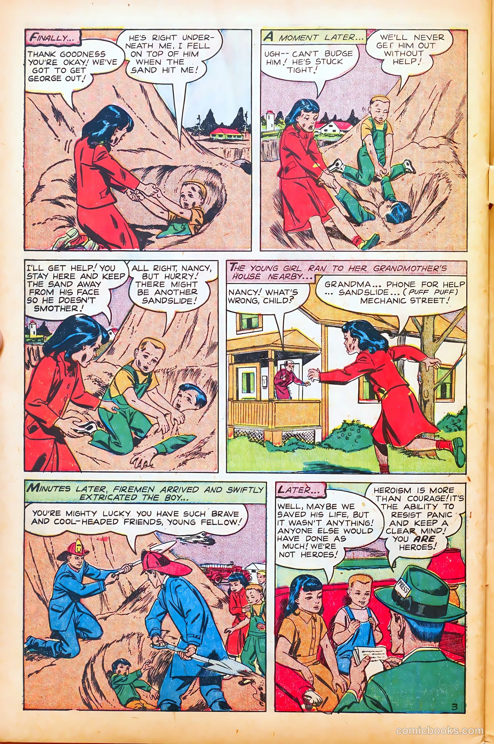 New Heroic Comics #65 (1951) — page 46 of 52