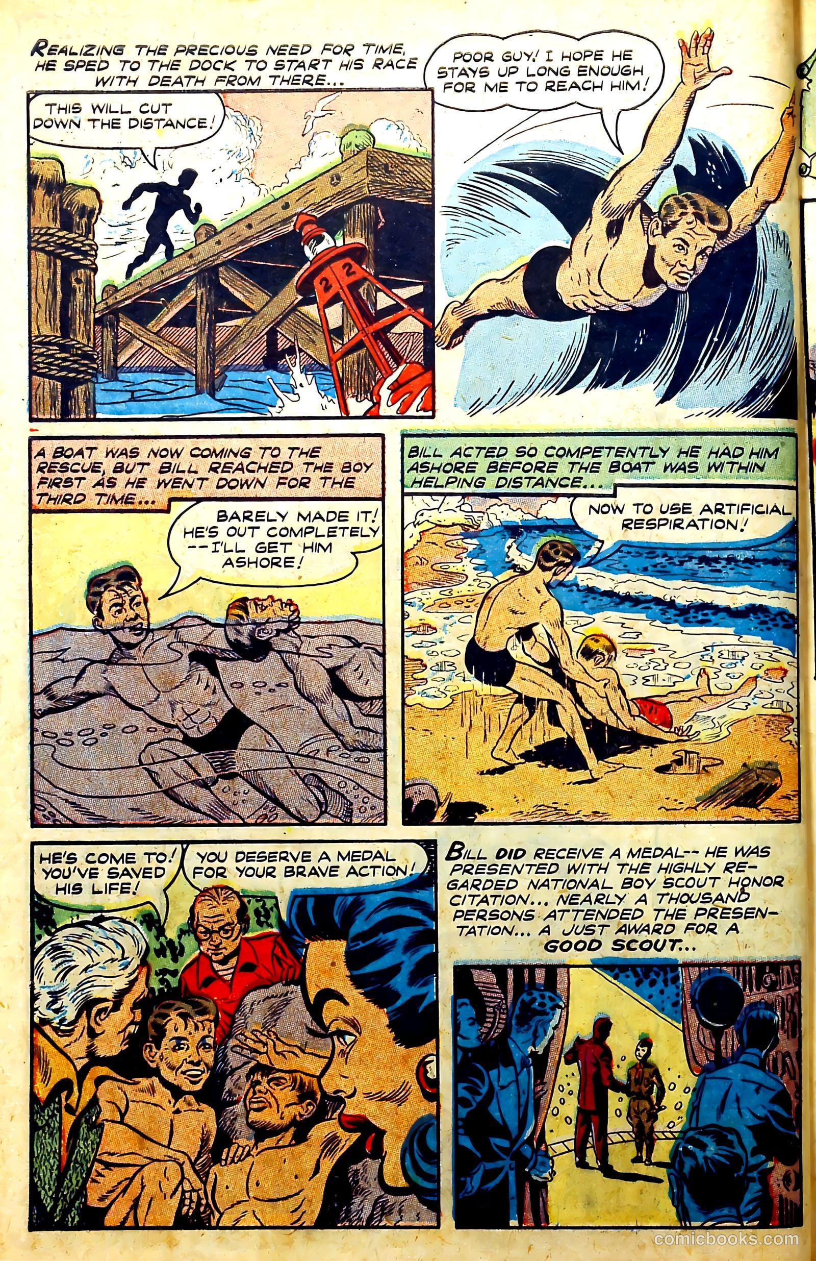 New Heroic Comics #66 (1951) — page 12 of 53