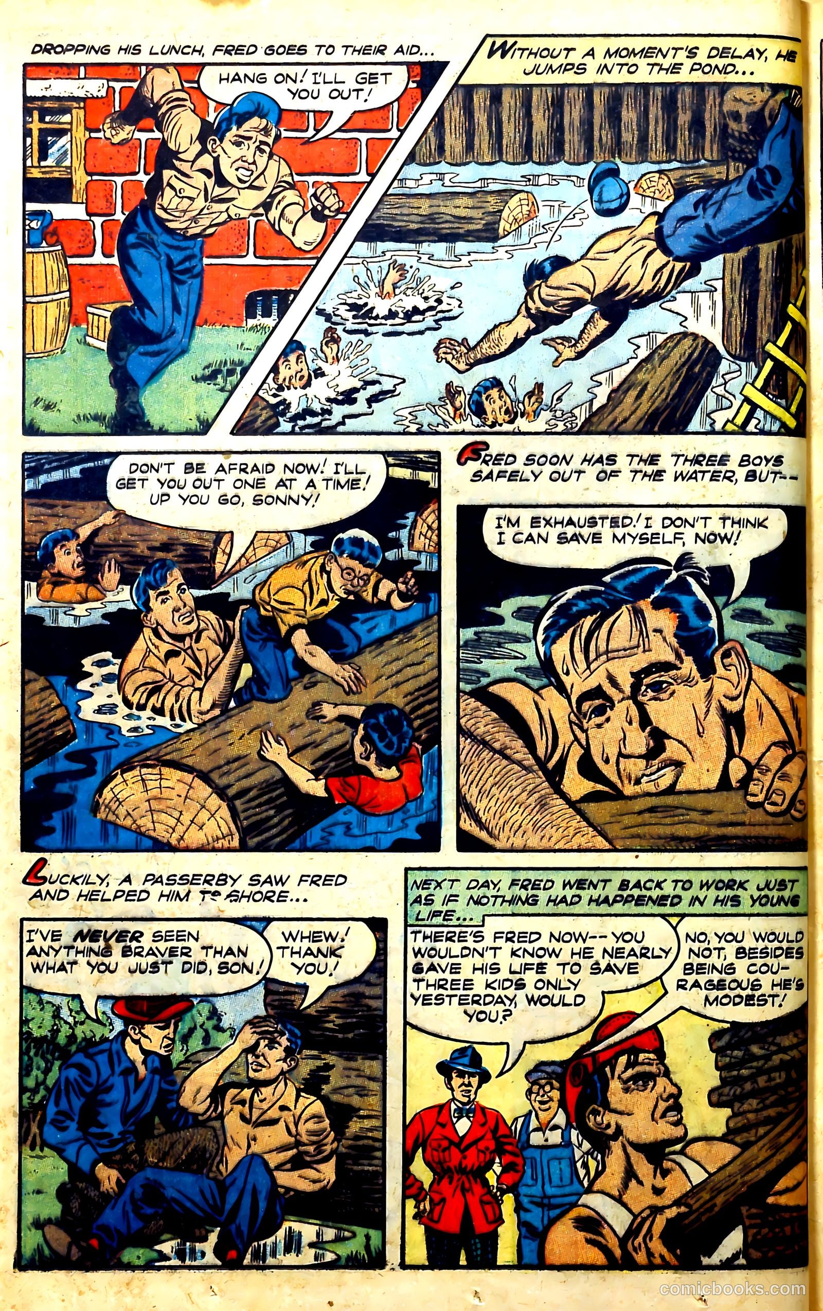 New Heroic Comics #66 (1951) — page 16 of 53