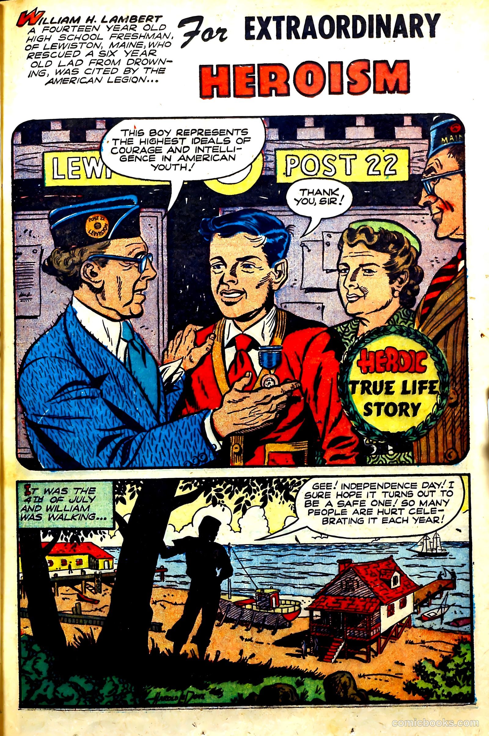 New Heroic Comics #66 (1951) — page 21 of 53