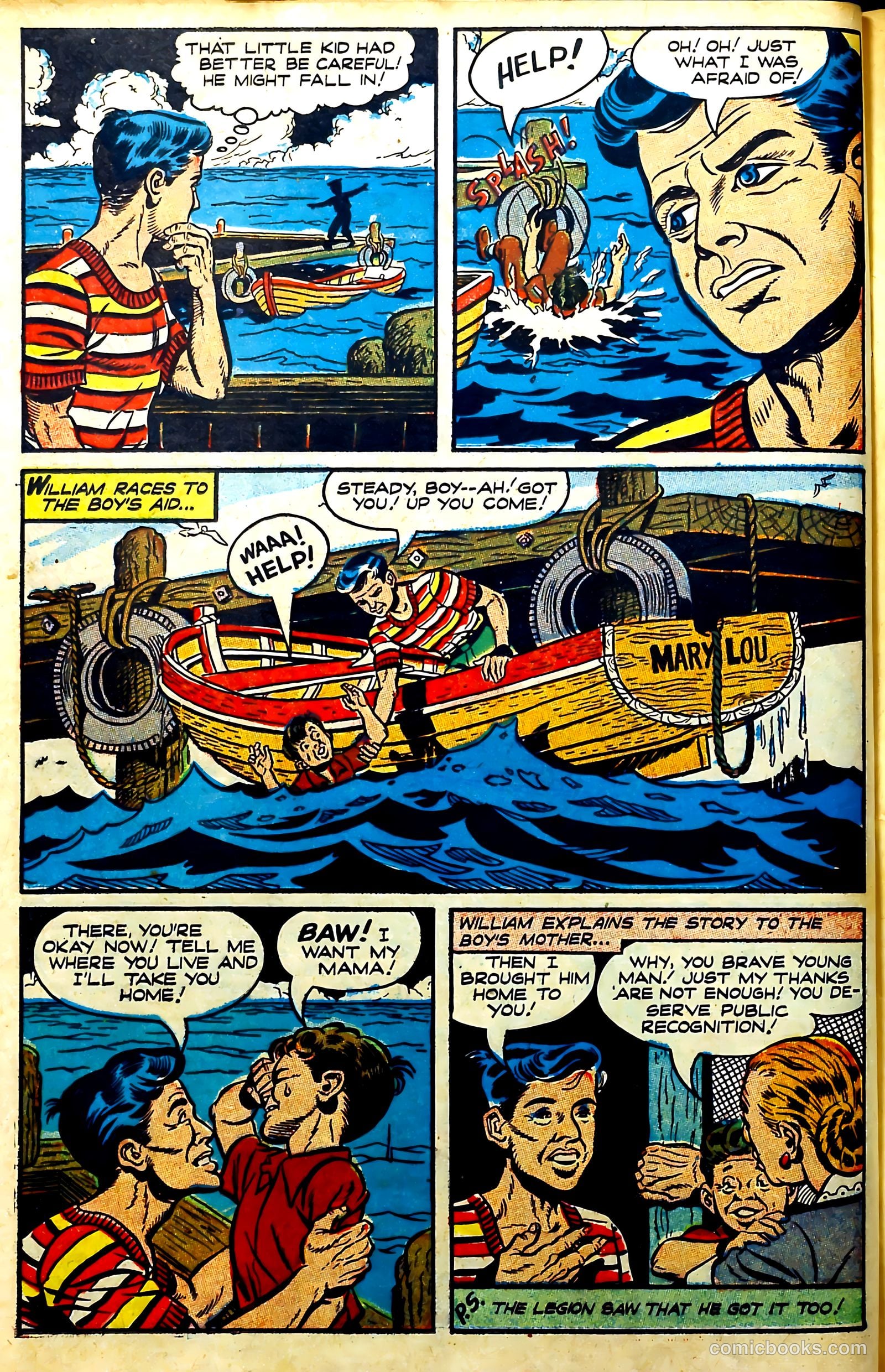 New Heroic Comics #66 (1951) — page 22 of 53