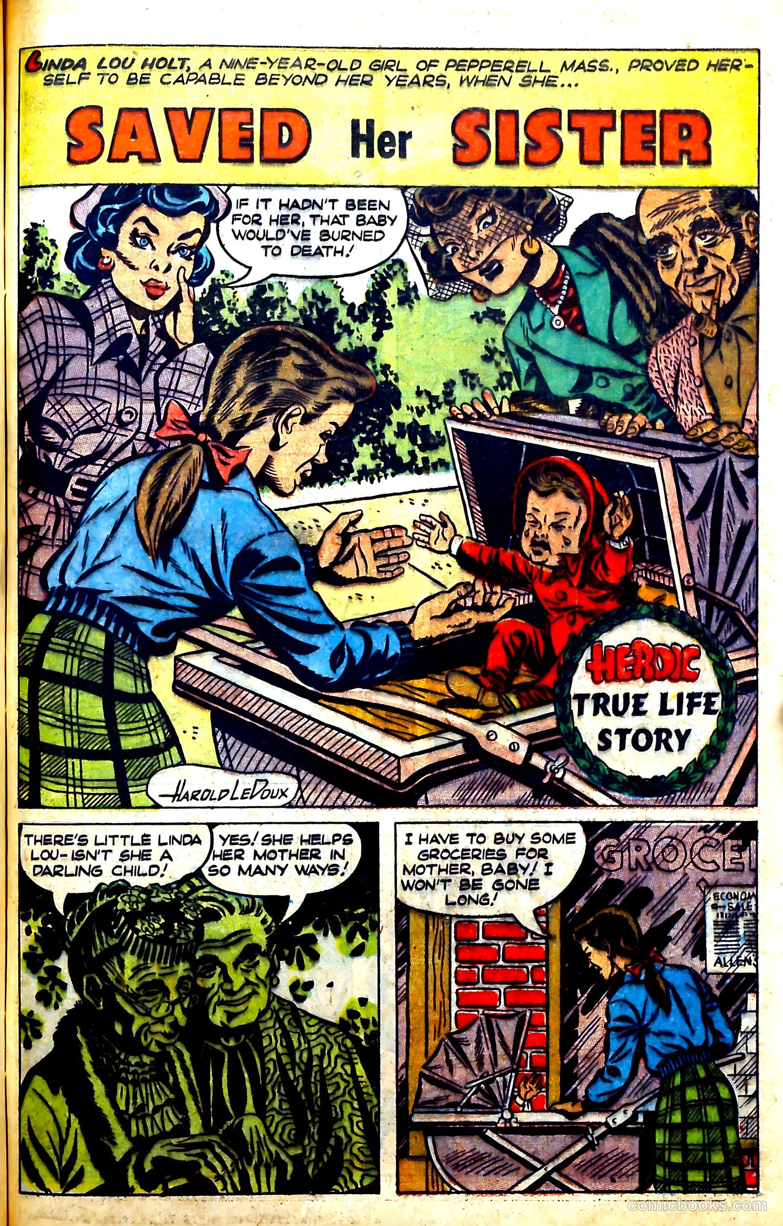 New Heroic Comics #66 (1951) — page 35 of 53
