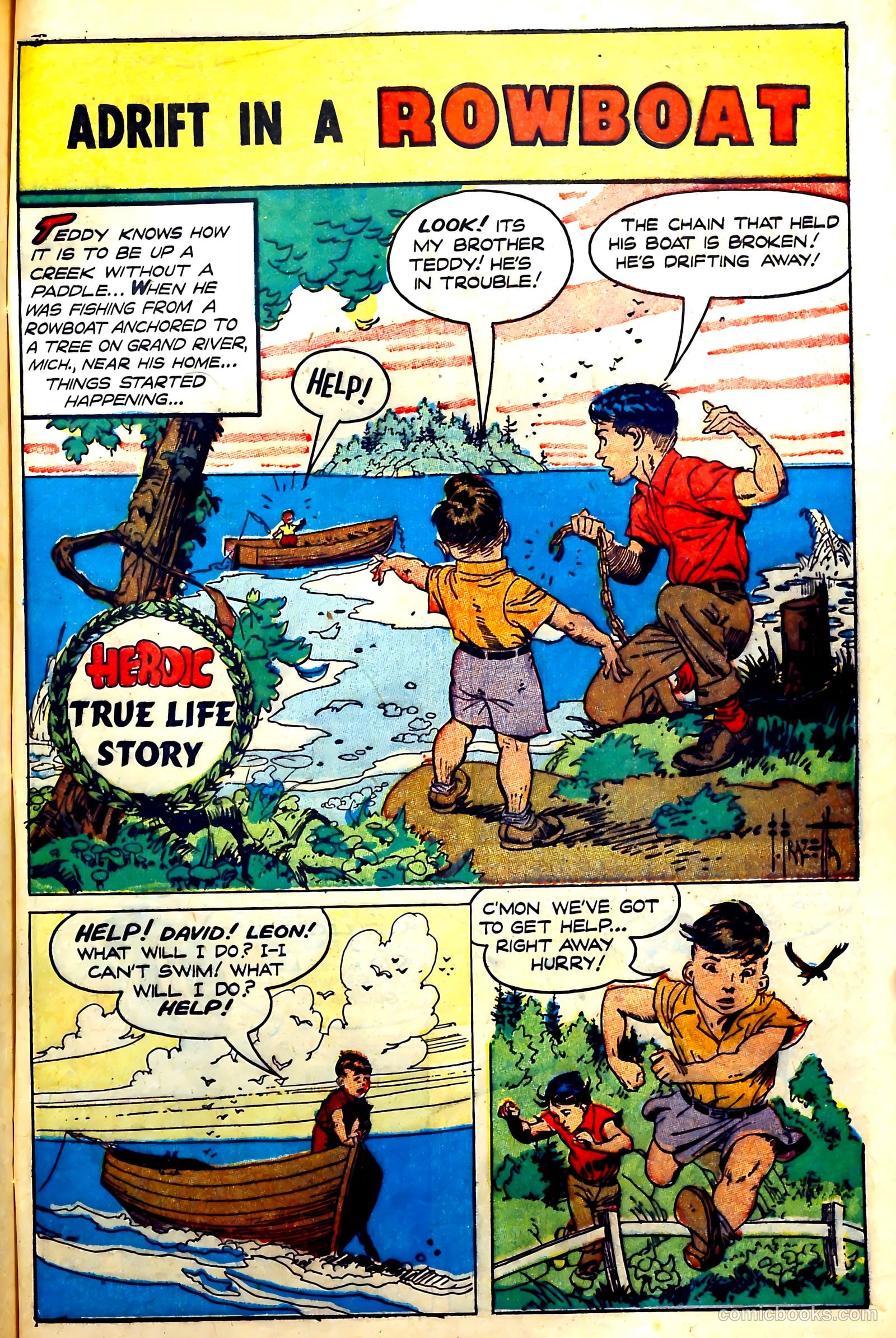 New Heroic Comics #66 (1951) — page 45 of 53