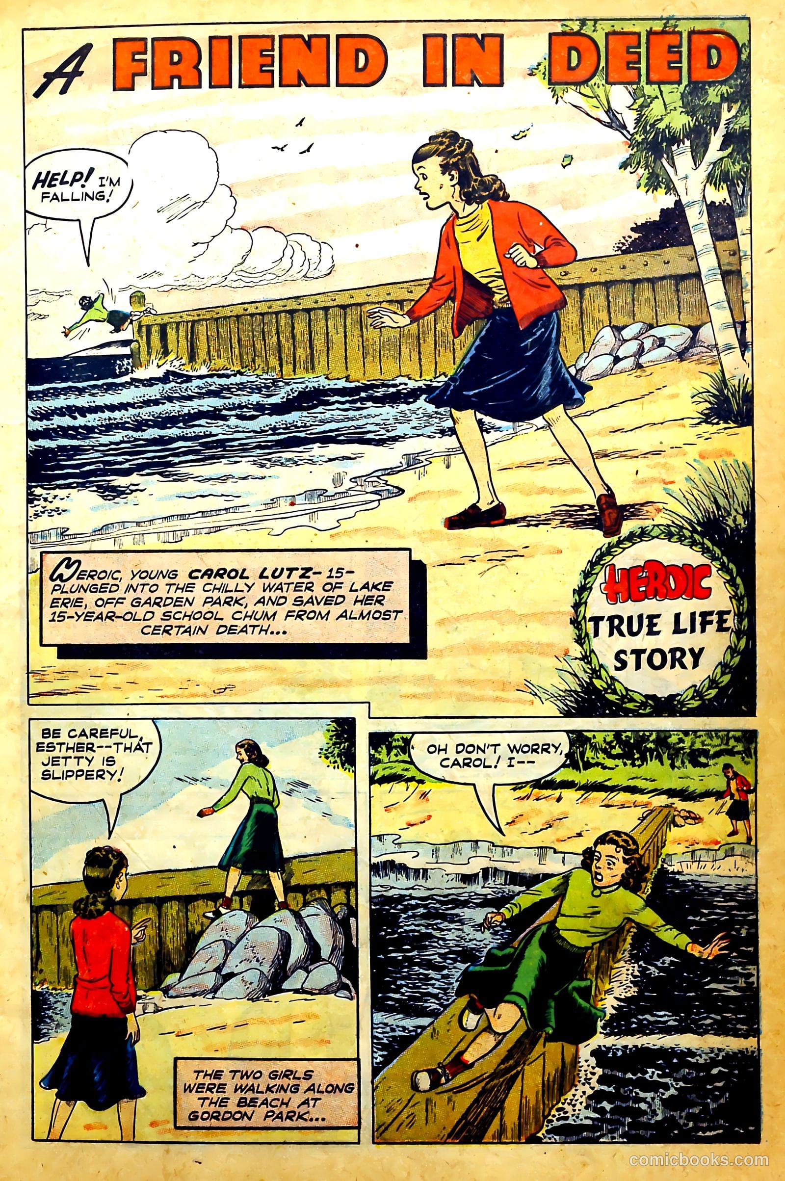 New Heroic Comics #67 (1951) — page 7 of 52