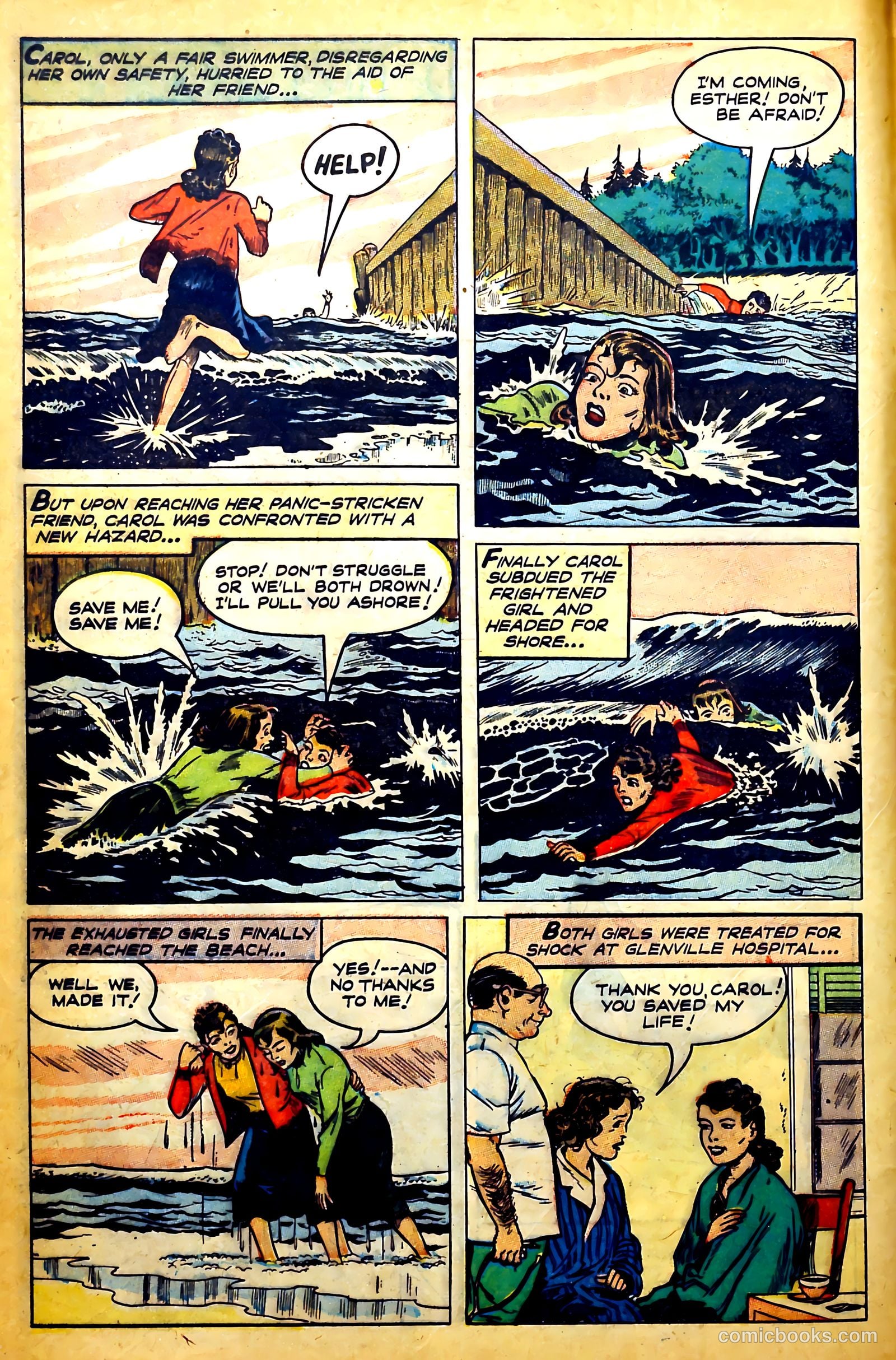 New Heroic Comics #67 (1951) — page 8 of 52