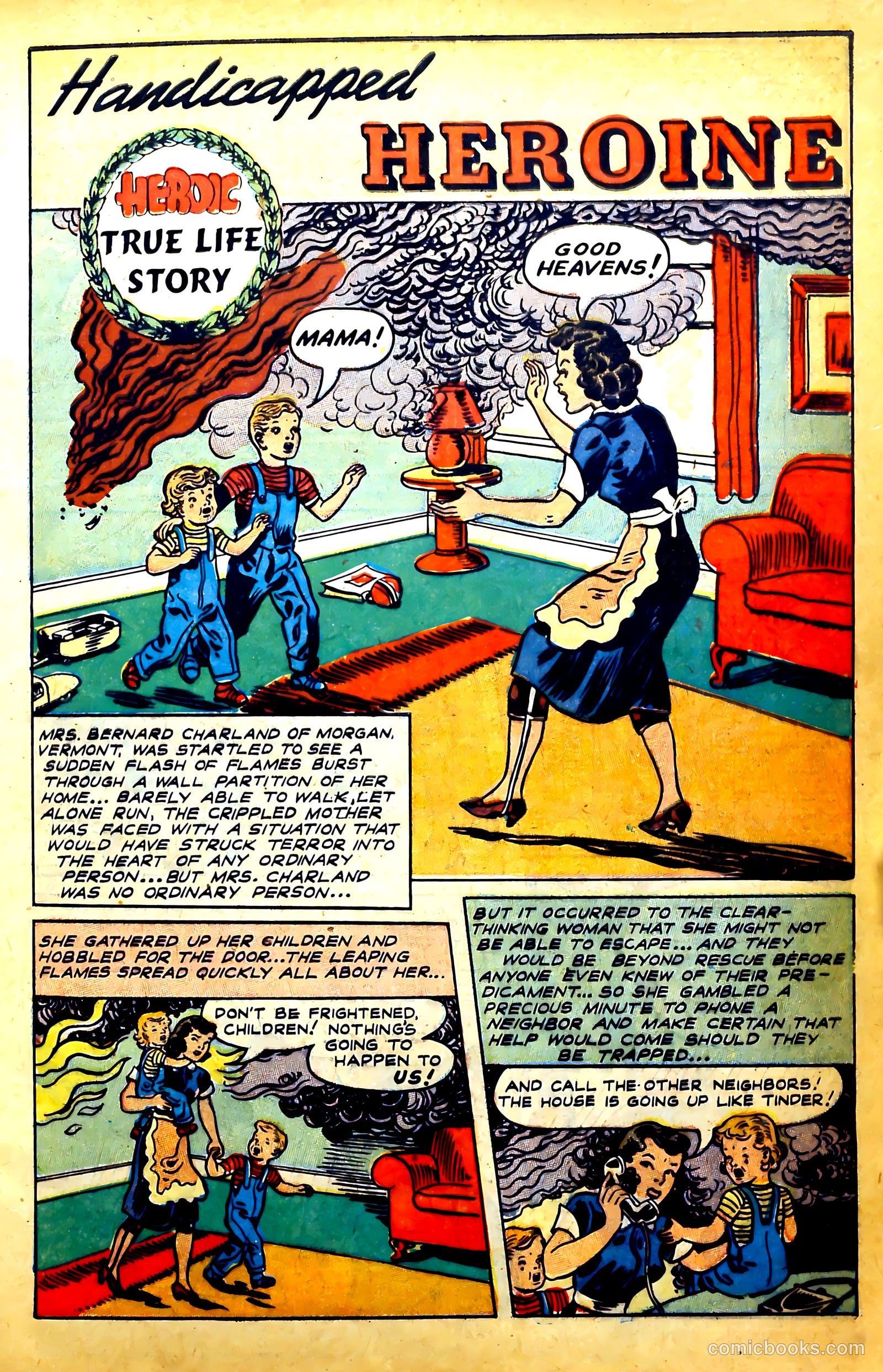 New Heroic Comics #67 (1951) — page 13 of 52