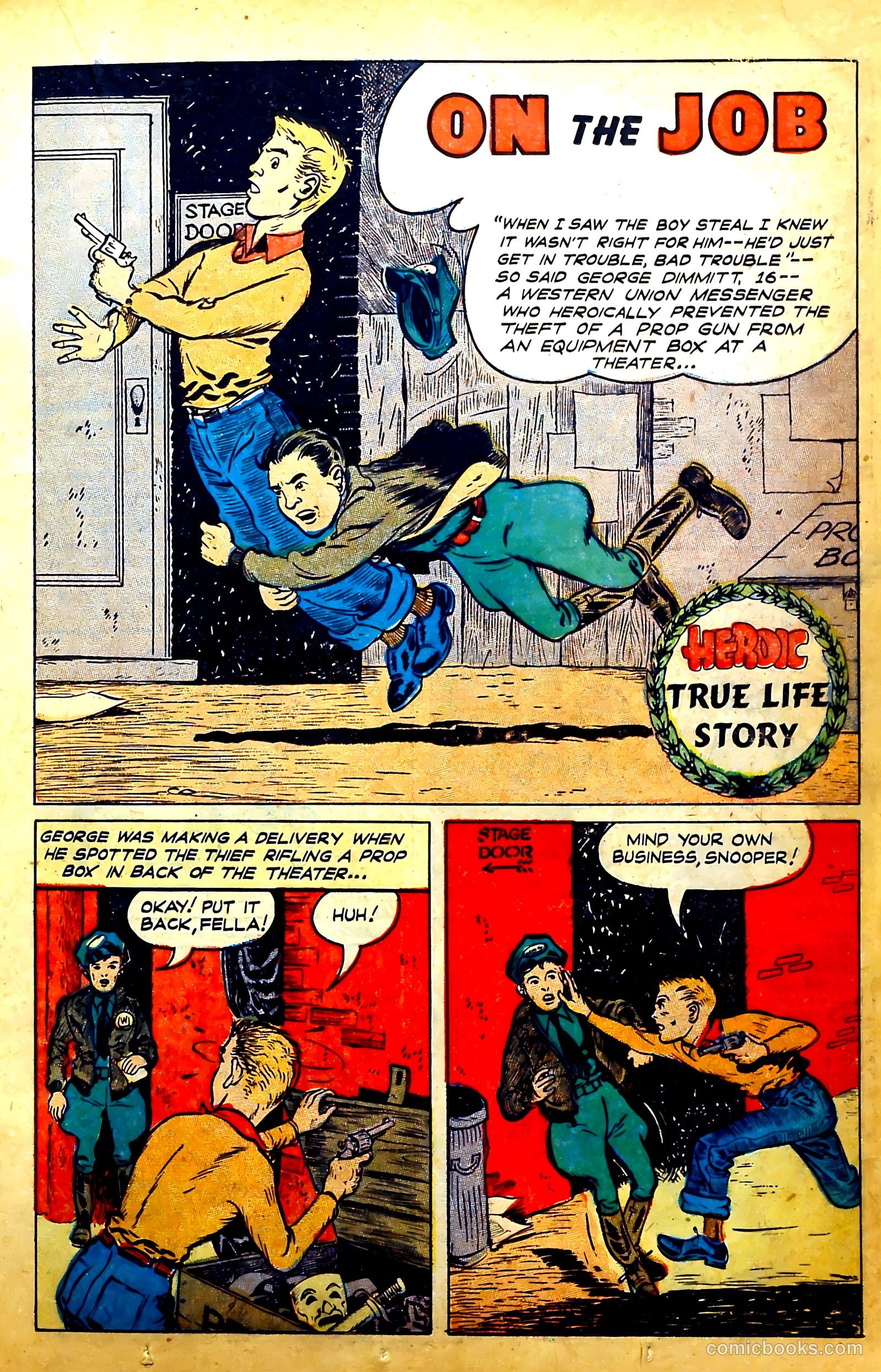 New Heroic Comics #67 (1951) — page 17 of 52
