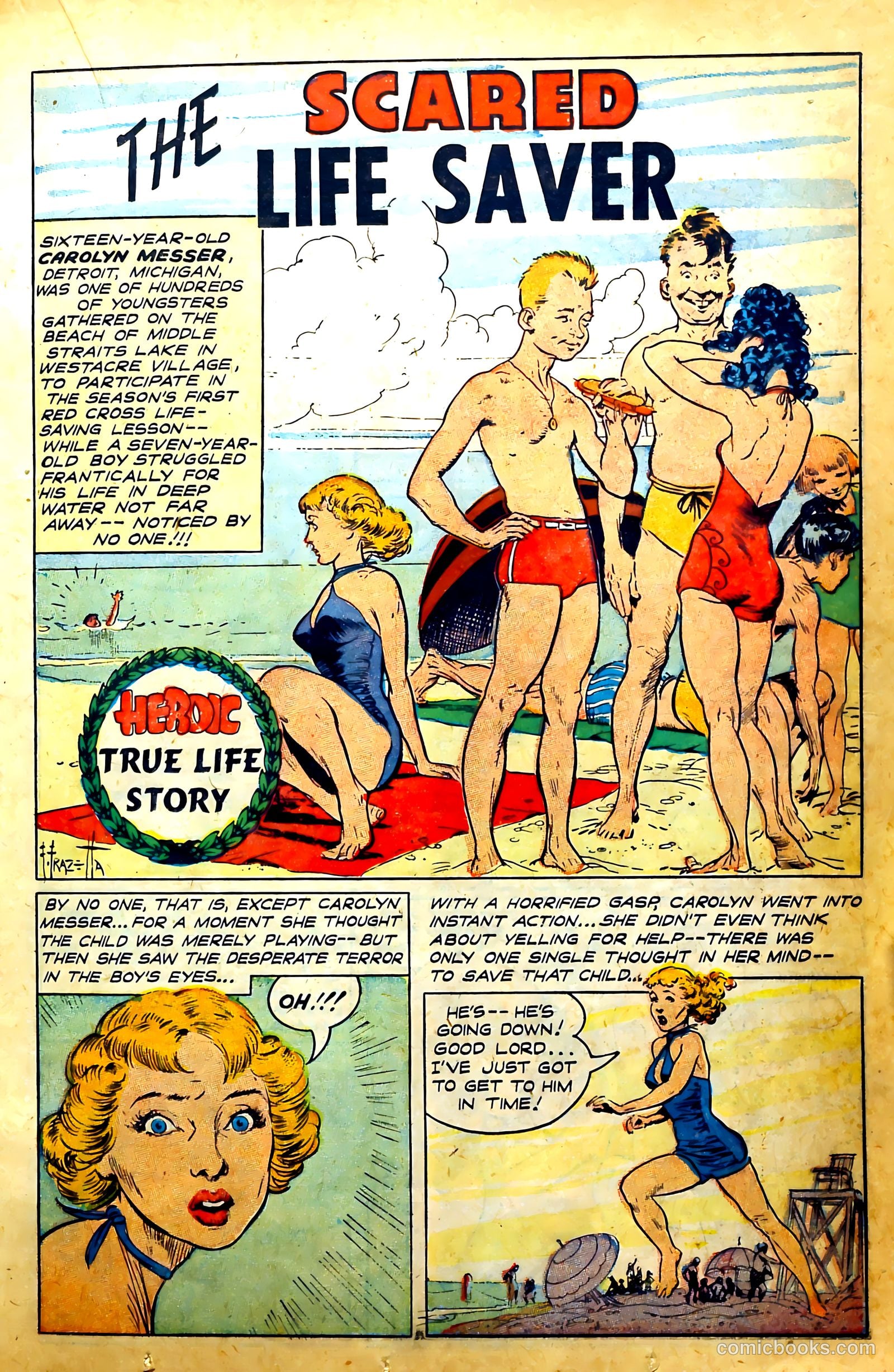 New Heroic Comics #67 (1951) — page 19 of 52