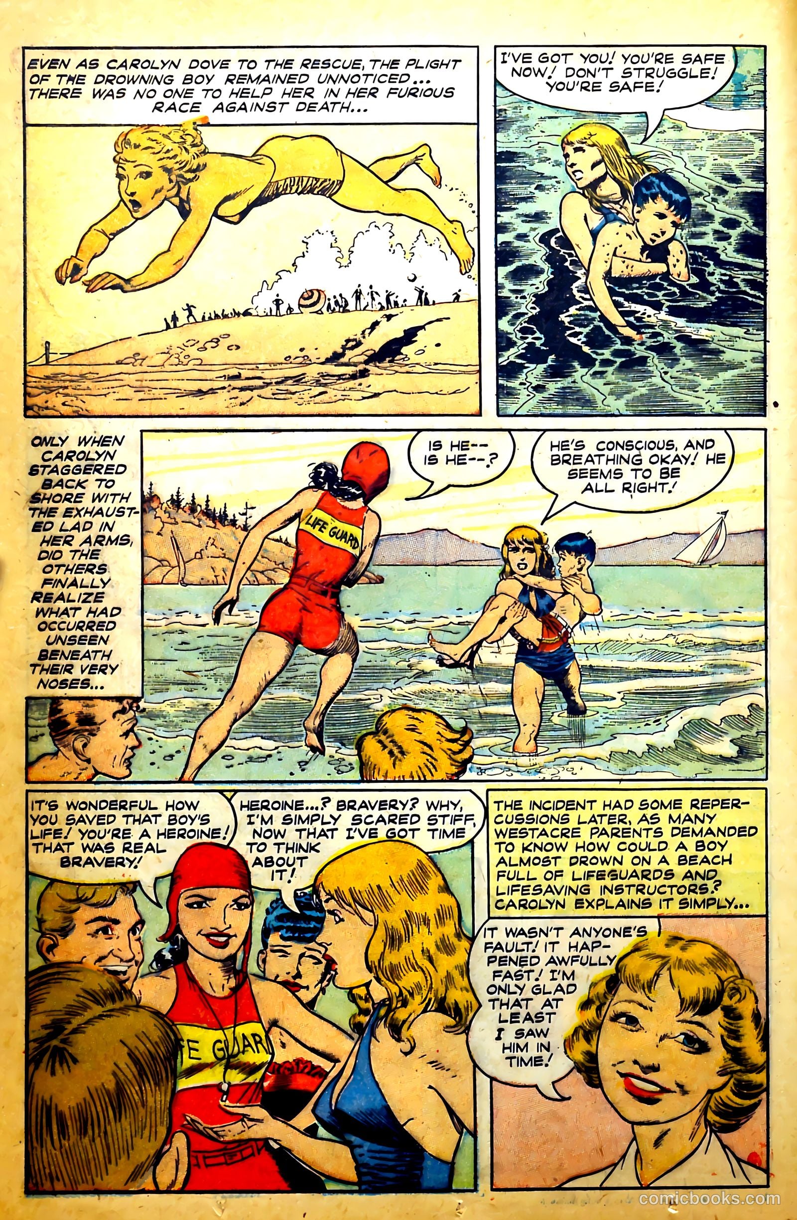 New Heroic Comics #67 (1951) — page 20 of 52