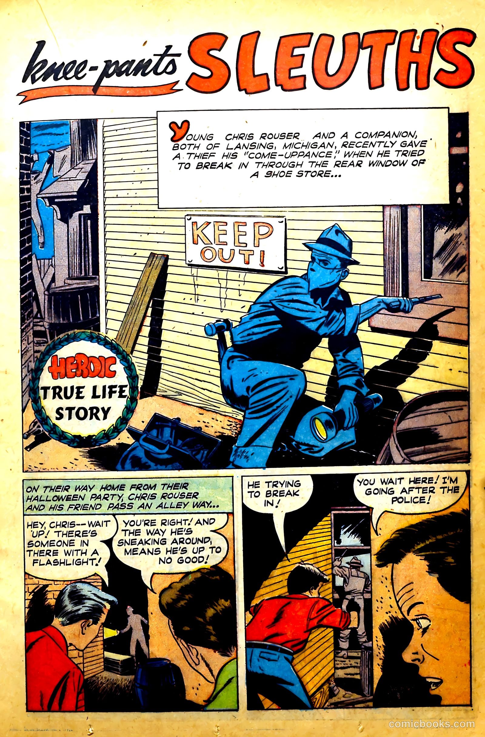 New Heroic Comics #67 (1951) — page 21 of 52