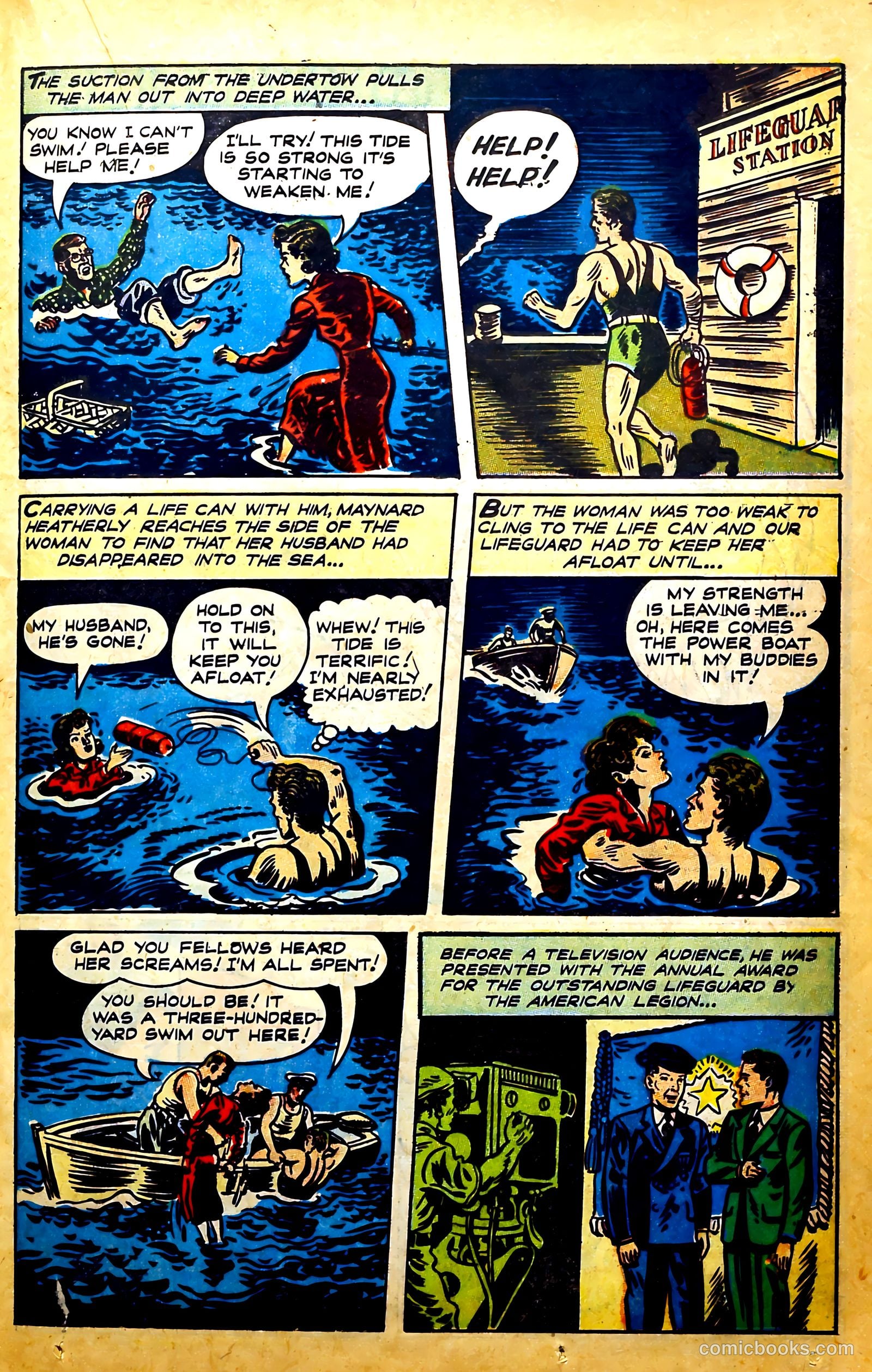 New Heroic Comics #67 (1951) — page 31 of 52