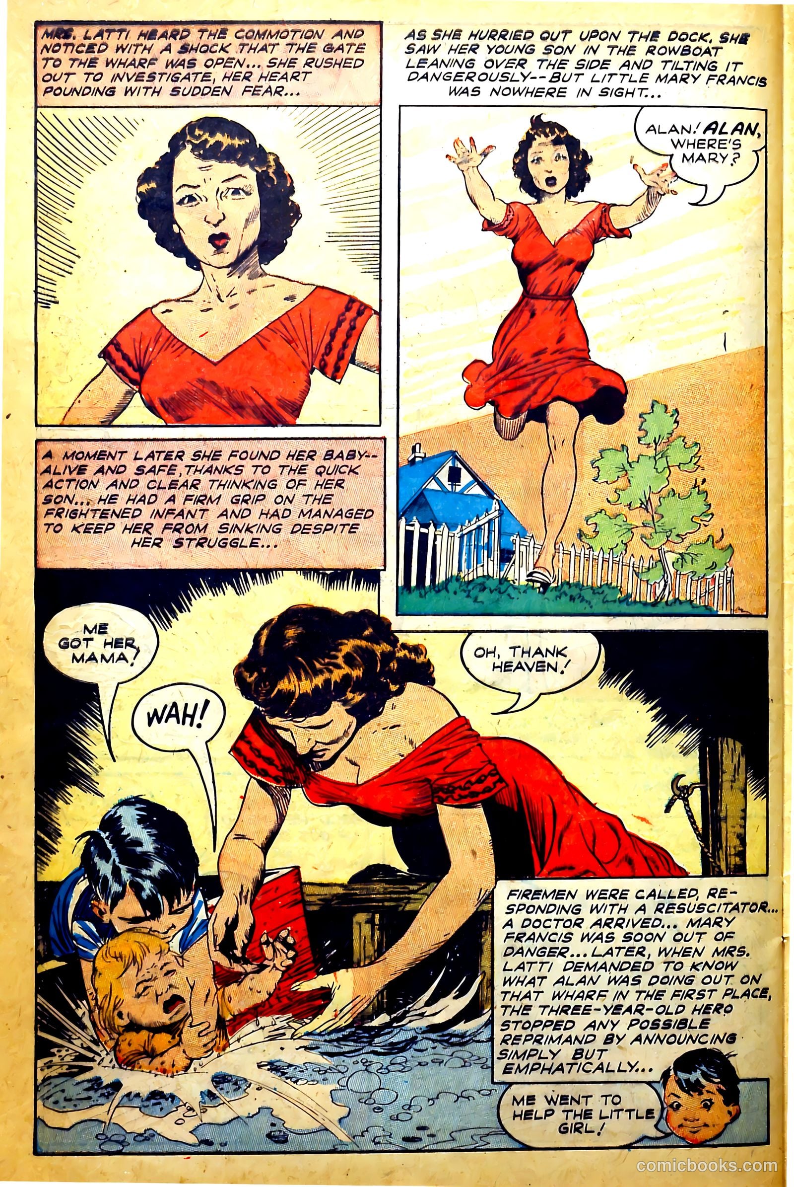 New Heroic Comics #67 (1951) — page 40 of 52
