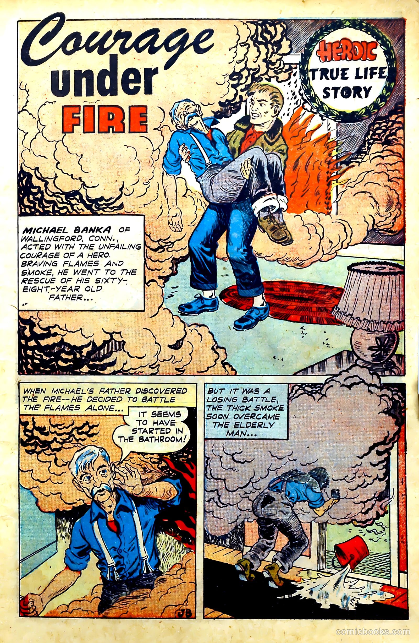 New Heroic Comics #68 (1951) — page 7 of 52