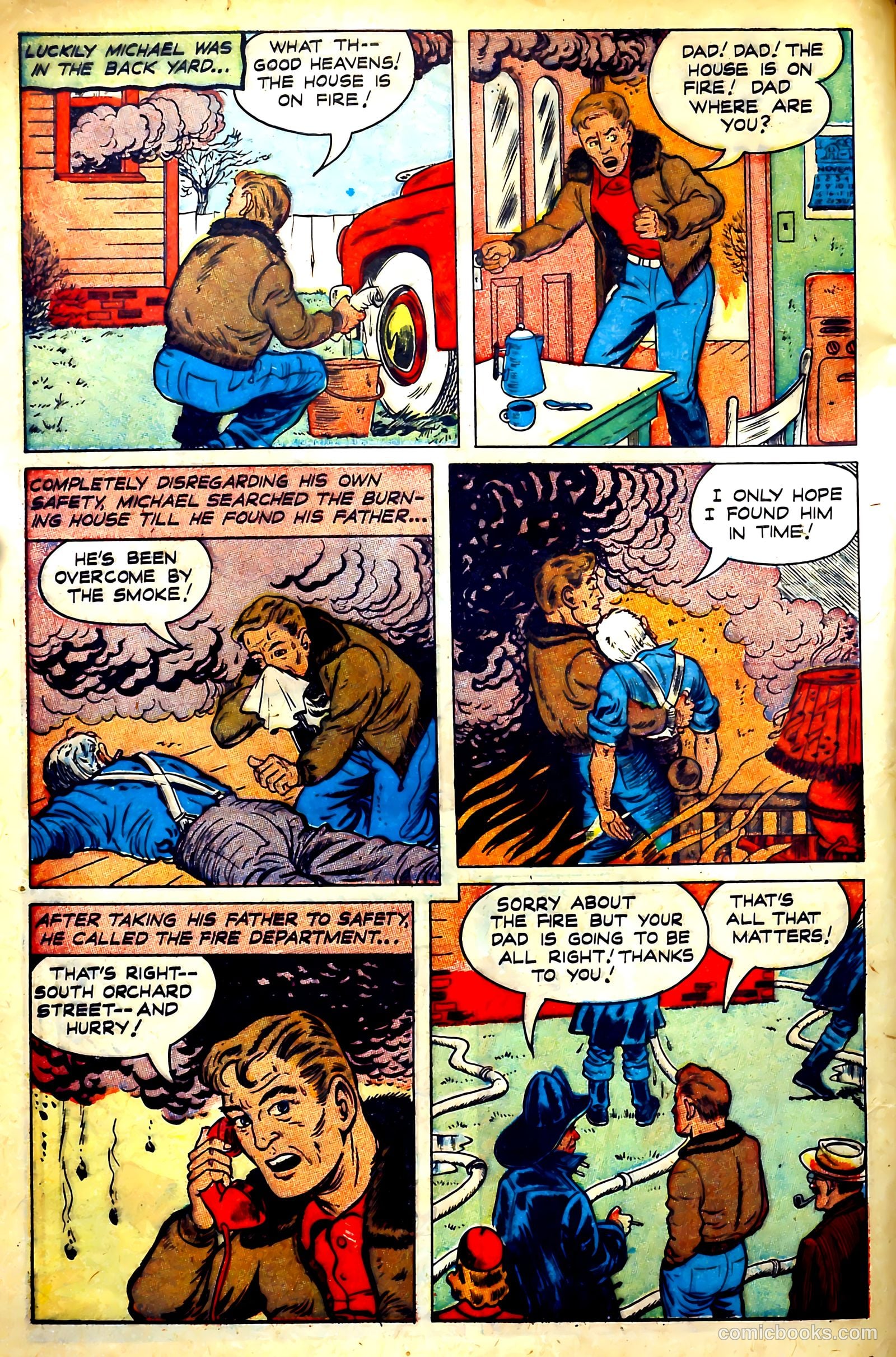 New Heroic Comics #68 (1951) — page 8 of 52