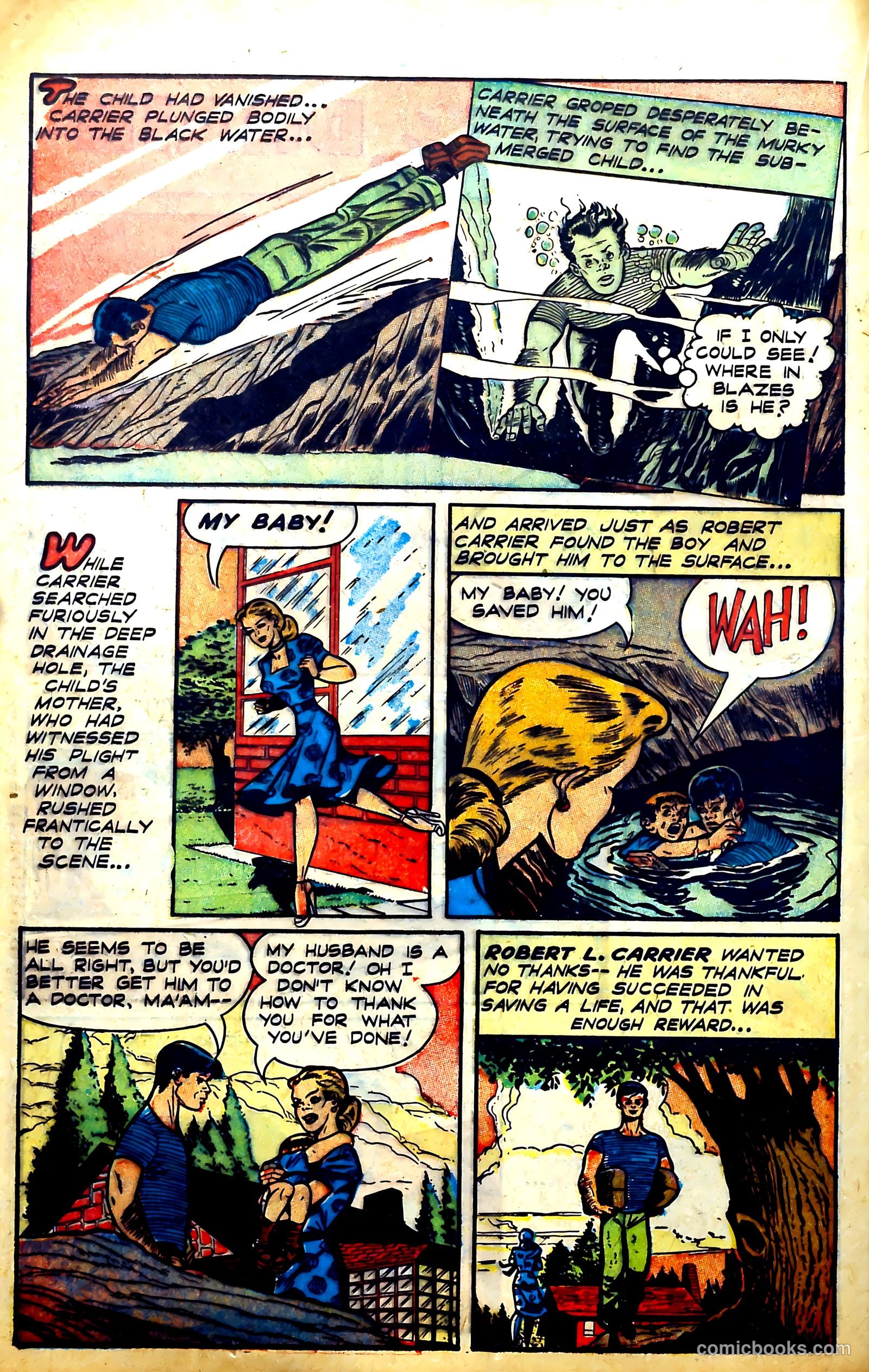New Heroic Comics #68 (1951) — page 20 of 52